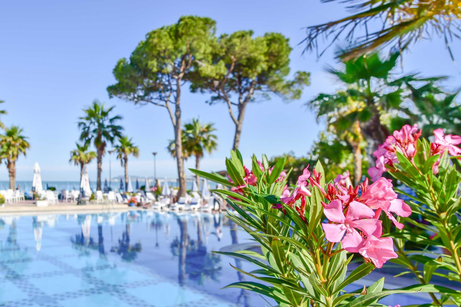 Hotell Fafa Premium på Durres riviera i Albania.