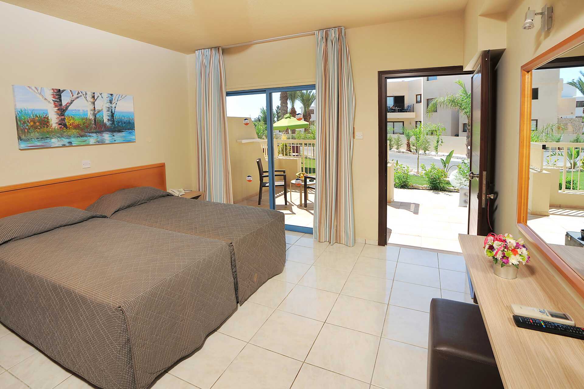 1-roms leilighet på hotell Nelia Garden, Ayia Napa, Kypros