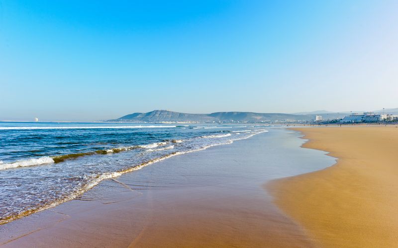 Stranden i Agadir