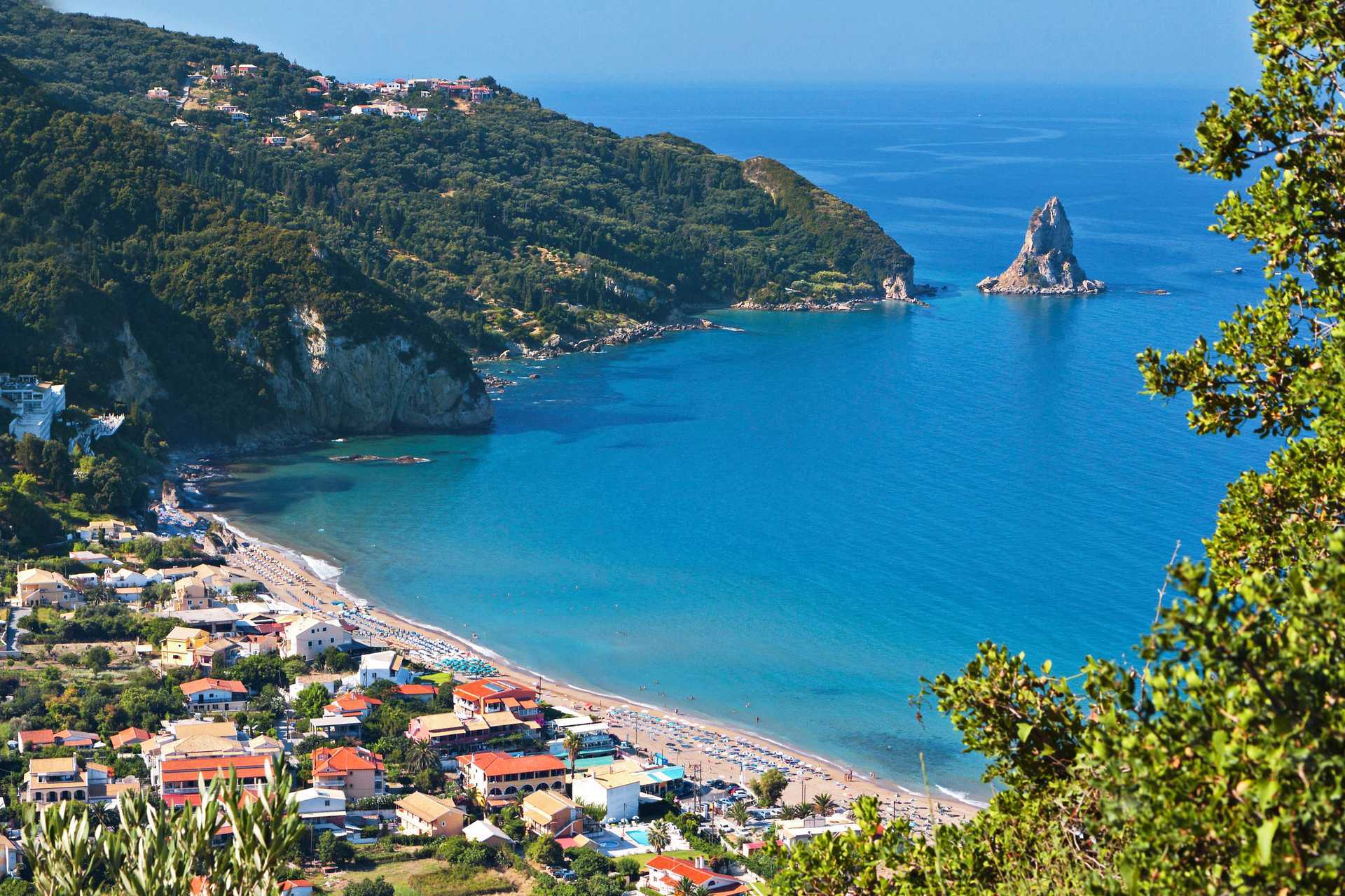 Lille Agios Gordis på Korfu