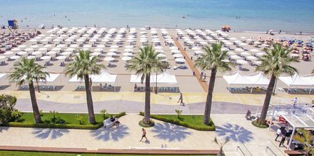 Stranda ved Premium Beach på Durres Riviera