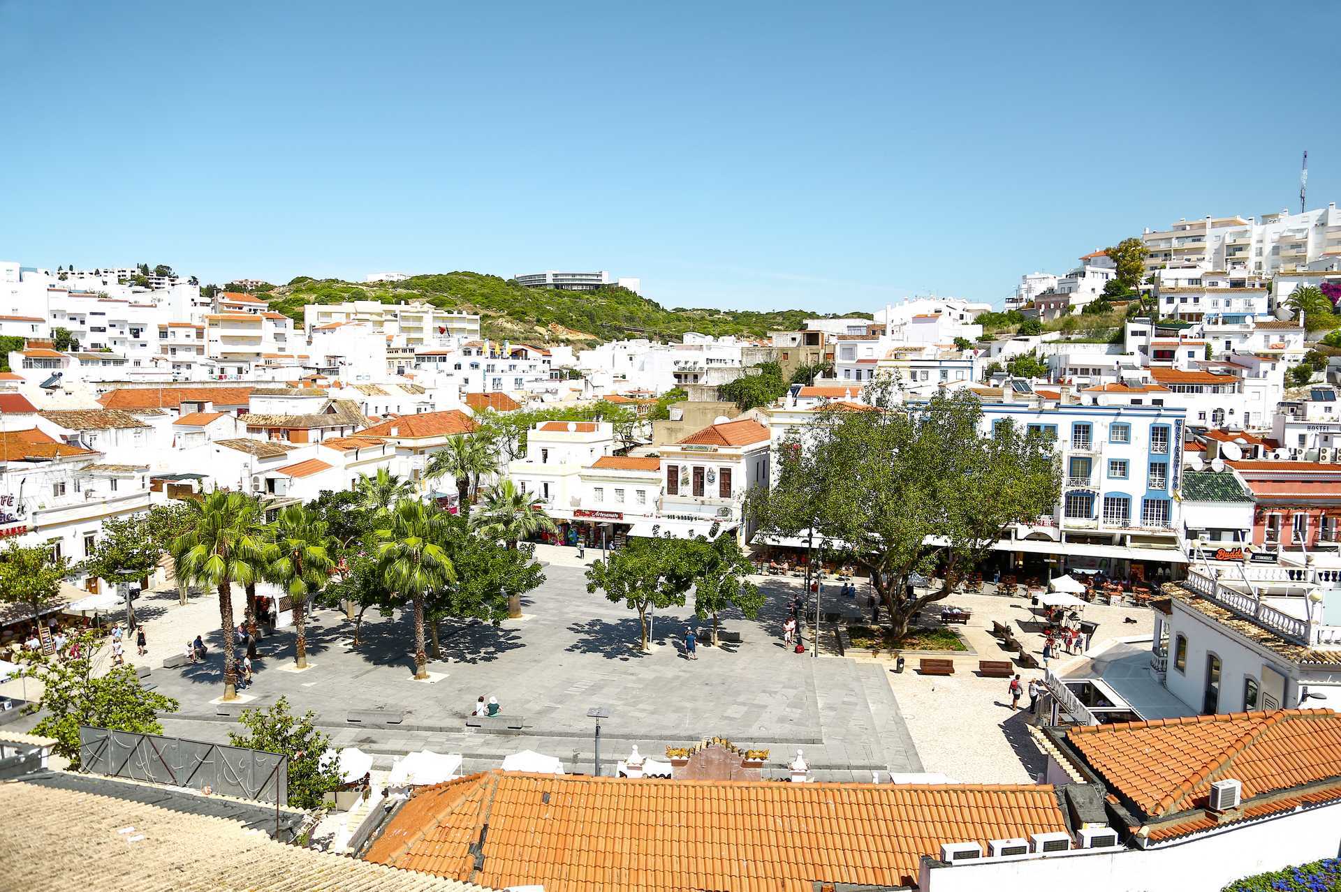 Gamlebyen i Albufeira