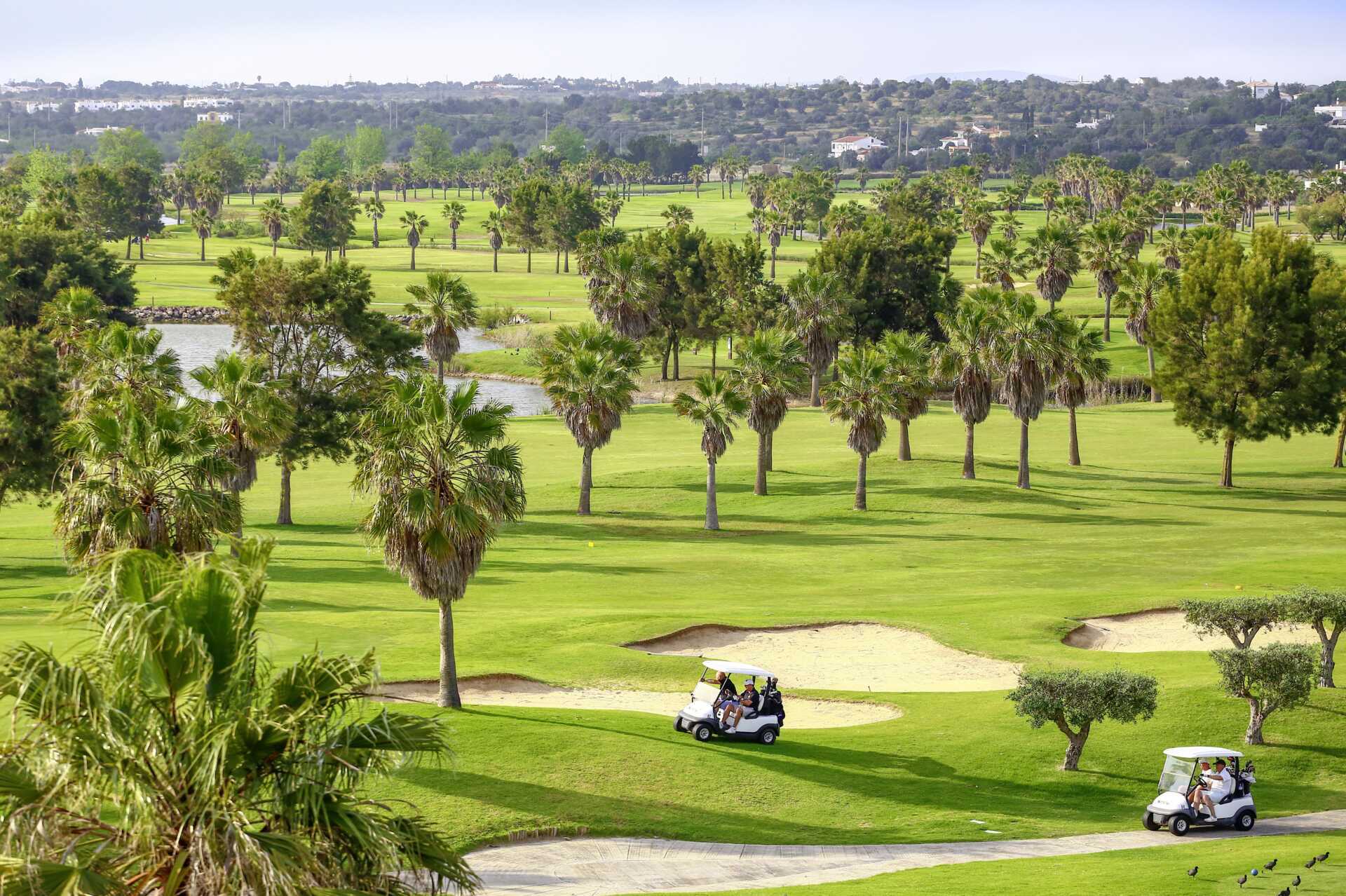 En av de fine golfbanene på Algarvekysten