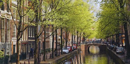 Hovedstaden Amsterdam er en svært vakker by.
