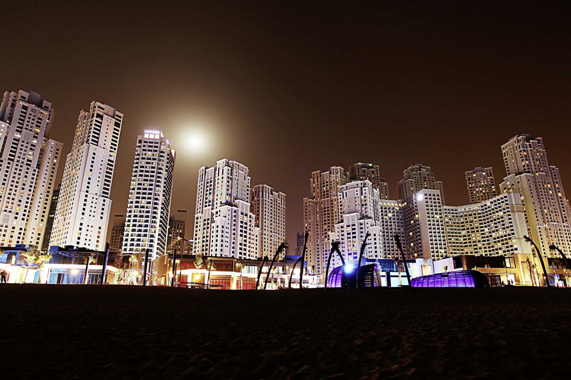 Hotell Amwaj Rotana Jumeirah Beach i Dubai, De forente arabiske emirater.