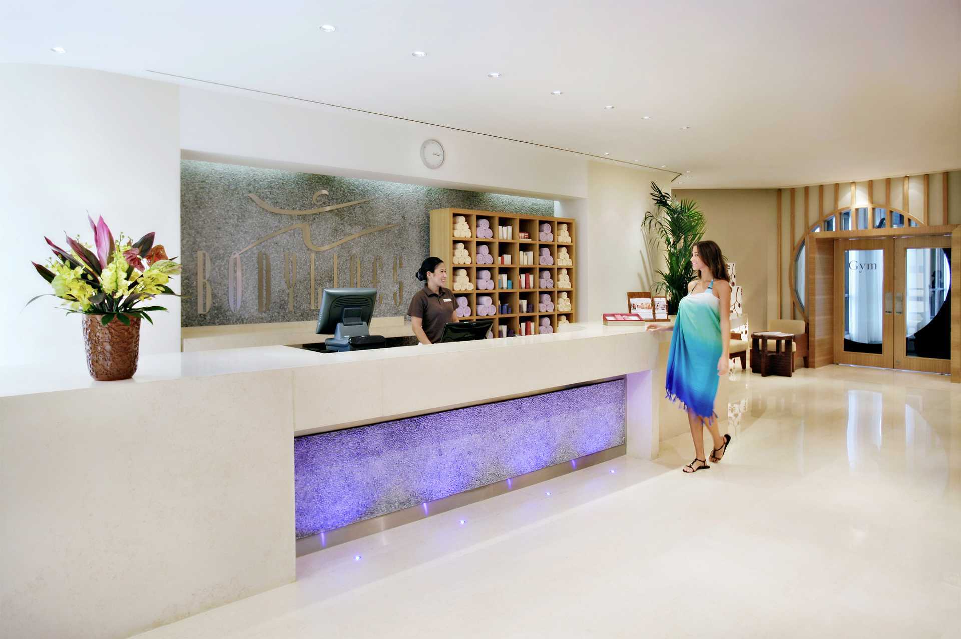 Resepsjon på Amwaj Rotana Jumeirah Beach i Dubai, De forente arabiske emirater.