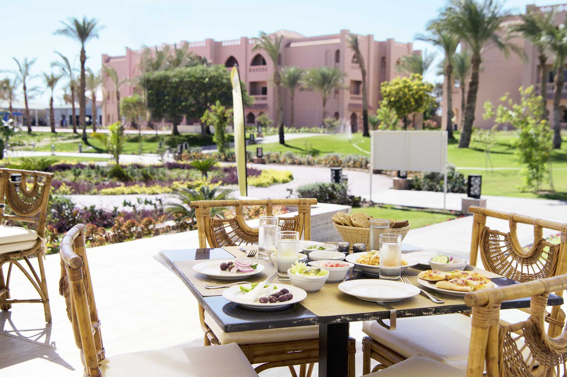 Apollos Bufférestaurant på Aqua Vista i Hurghada, Egypt.