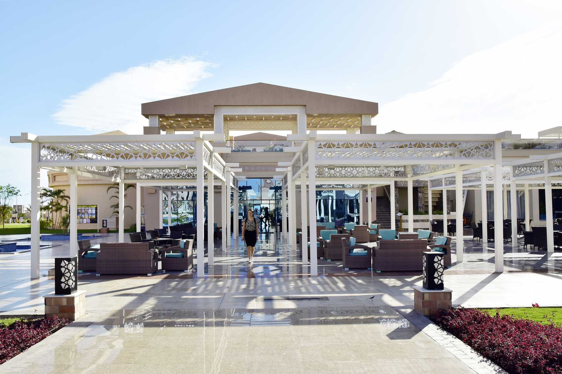 Lobbyen til Aqua Vista i Hurghada, Egypt.