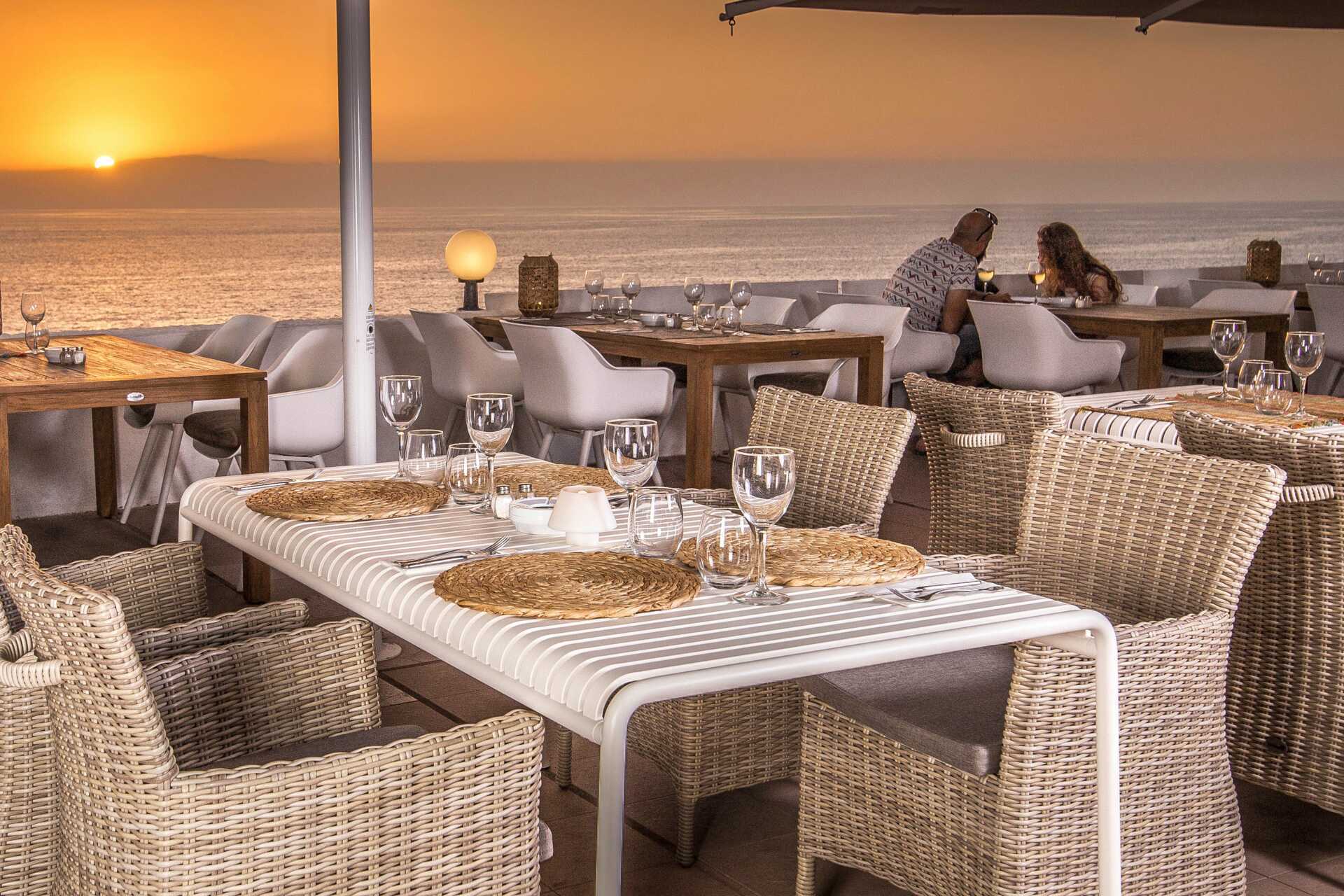 Restaurant på Atlantic Holiday, Tenerife.