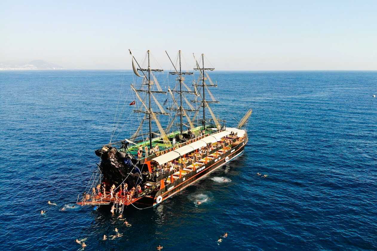 Badebåt fra Alanya - Relax boat