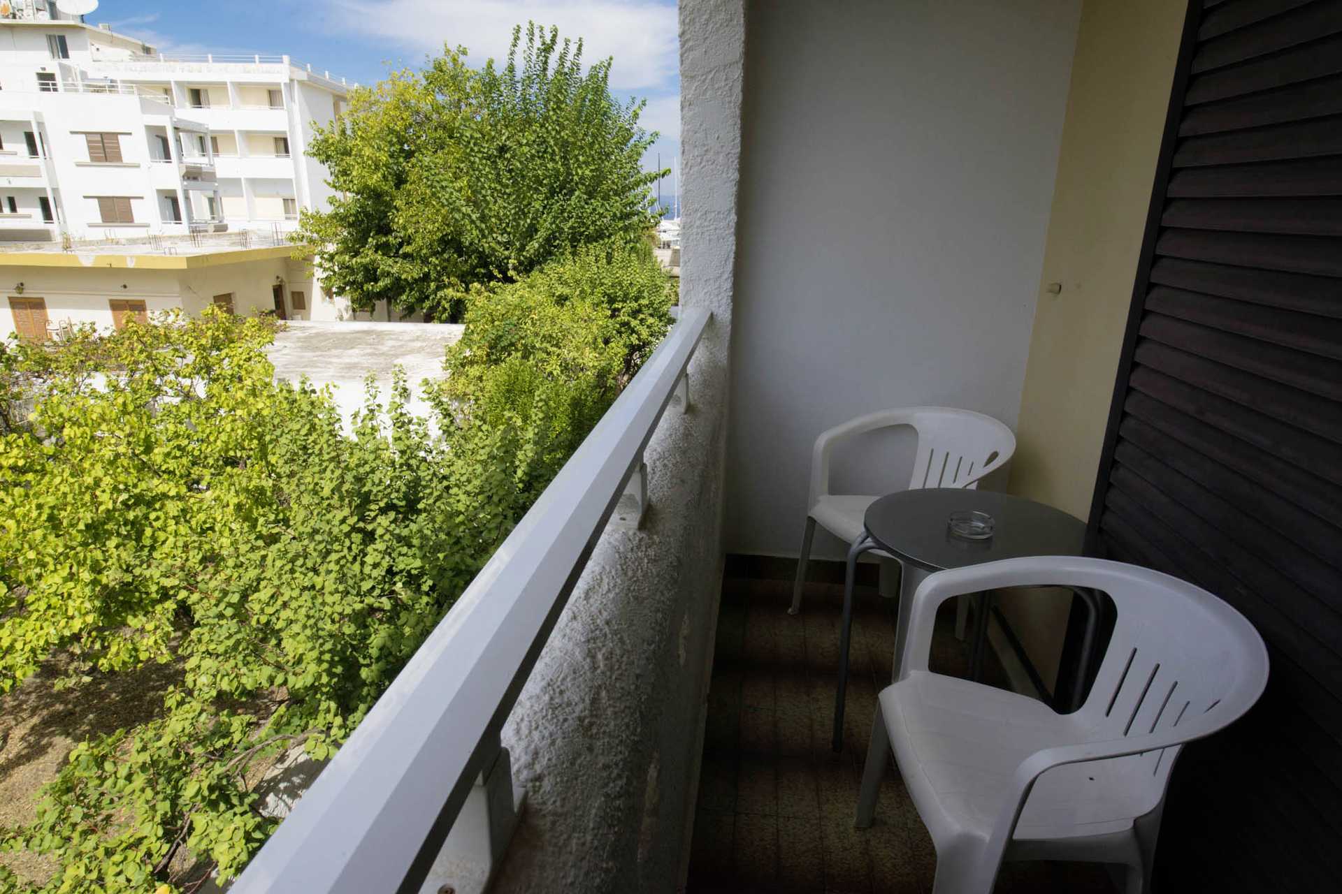 Balkong til dobbeltrom