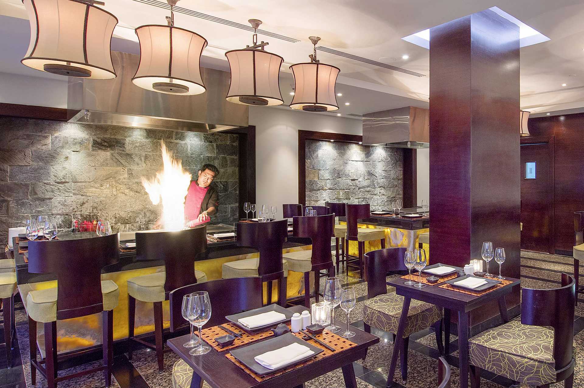 Restaurant Mikade på Baron Palace Resort i Sahl Hasheesh, Egypt.