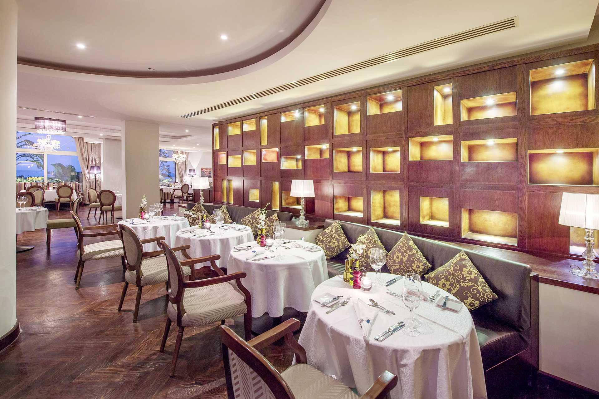 Restaurant på Barn Palace Resort i Sahl Hasheesh, Egypt.