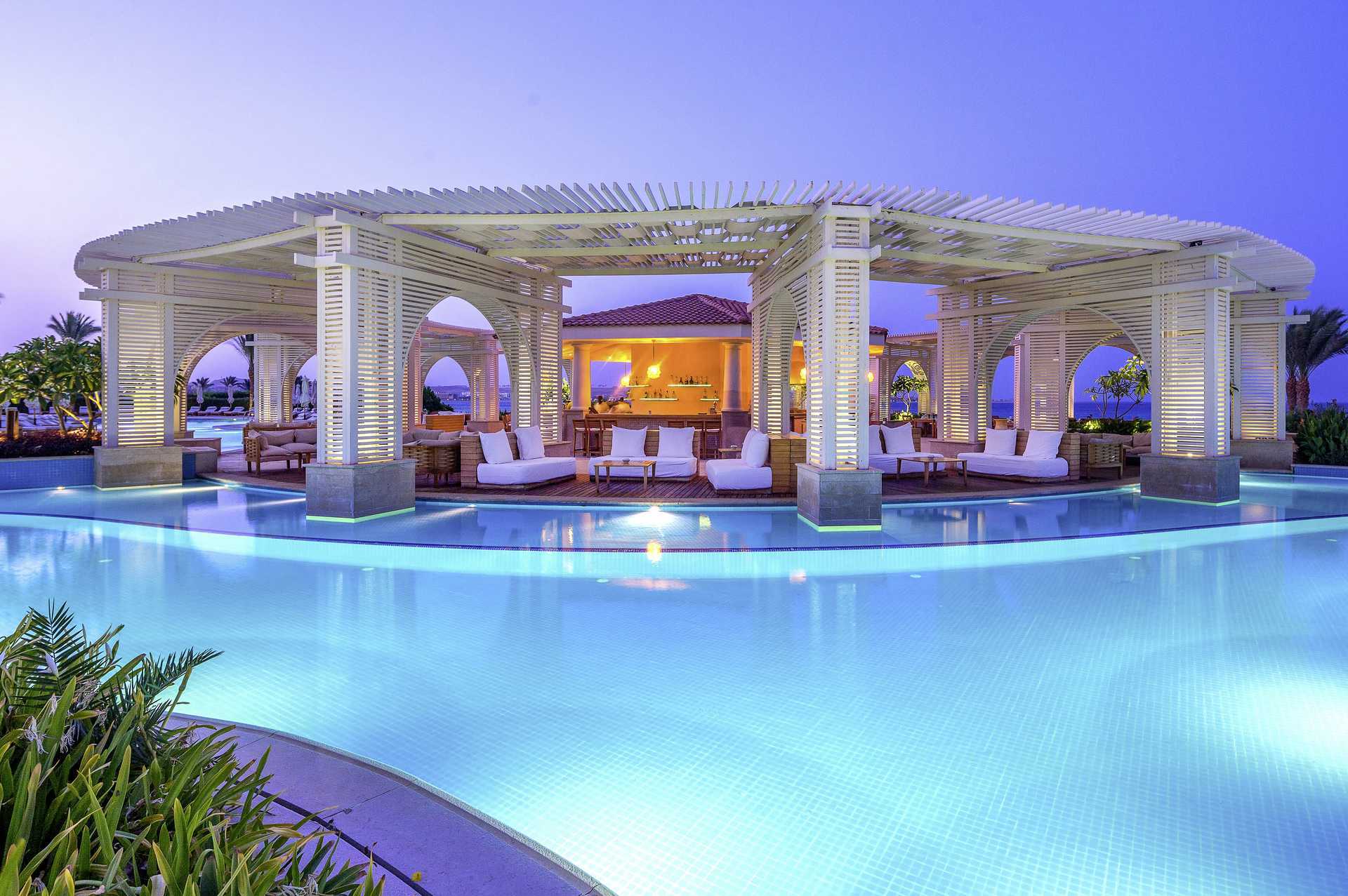 Baron Palace Resort i Sahl Hasheesh, Egypt.