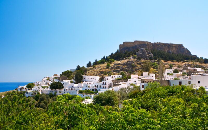 En kveld i Lindos