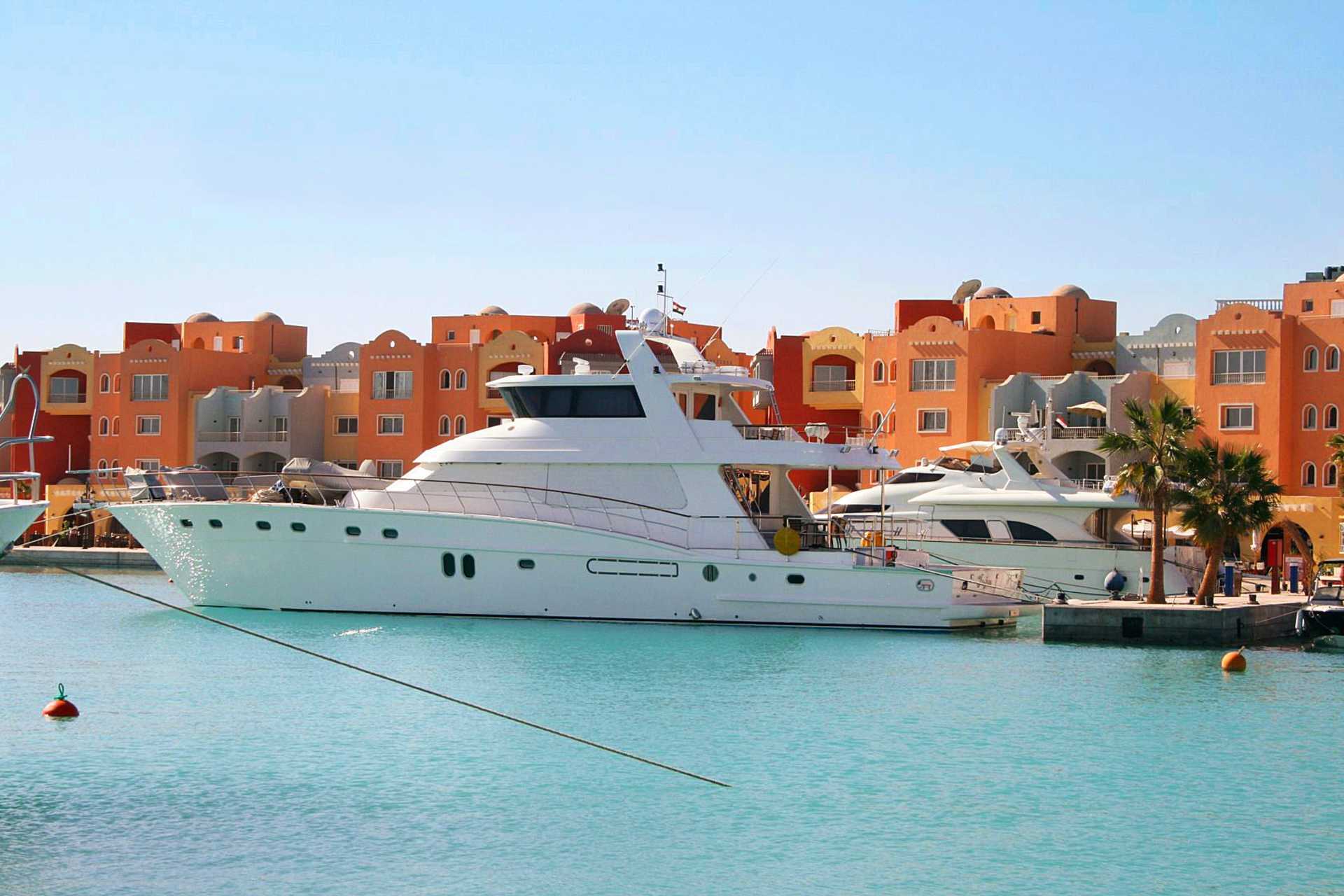 Marina i Hurghada, Egypt.