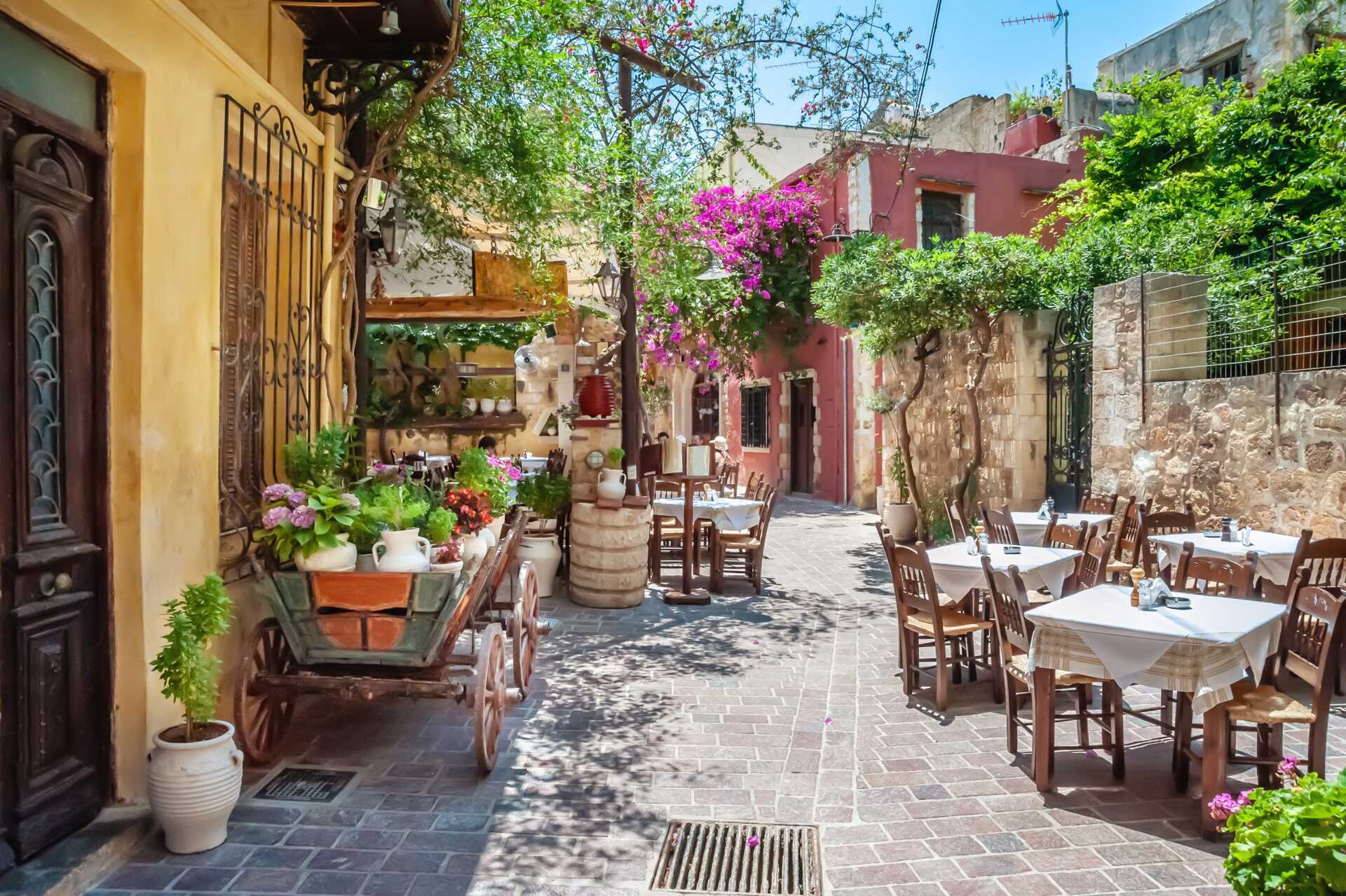 Chania og steinlandsbyen Koumos