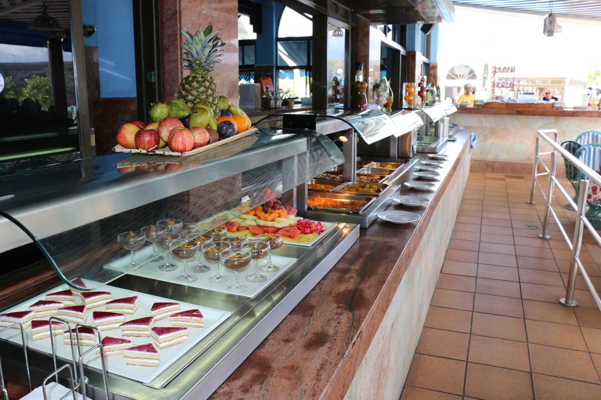 Bufférestaurant på Colina Mar i Puerto Rico, Gran Canaria.