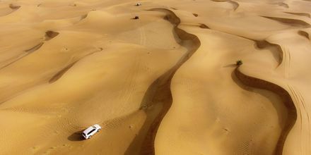 Jeepsafari i ørken