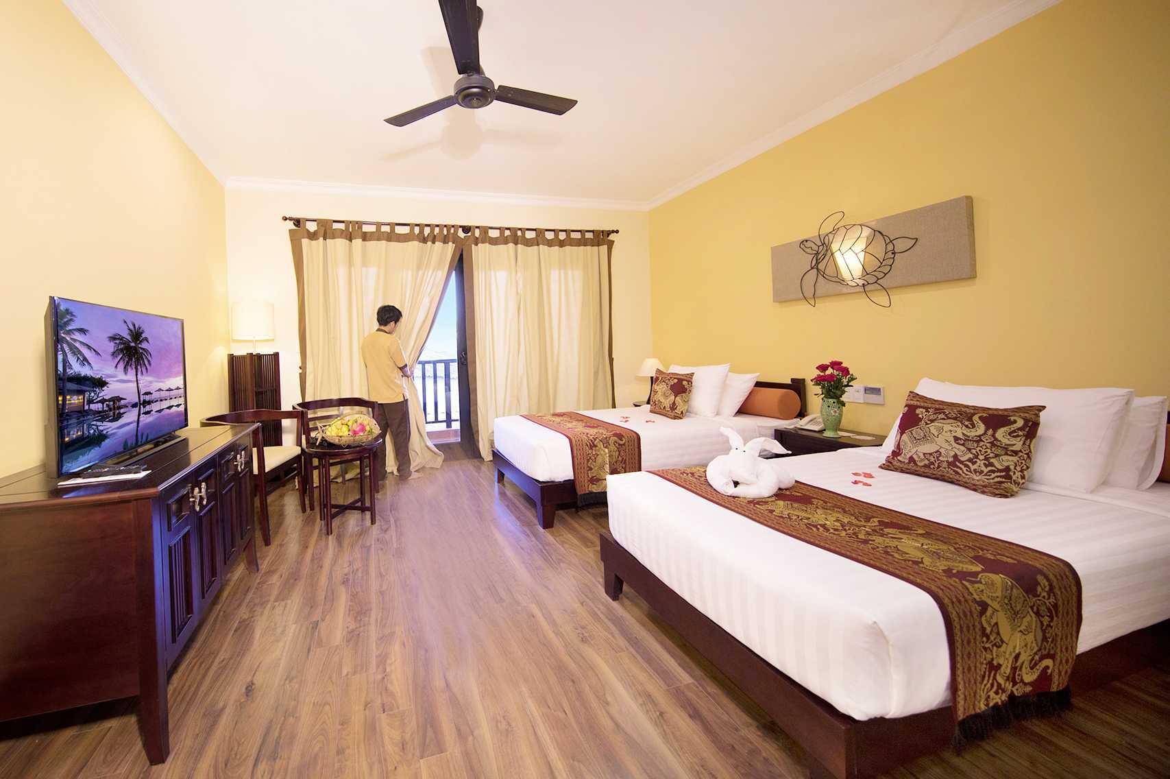 Deluxe-rom på Hotel Seahorse Resort &amp; Spa i Phan Thiet, Vietnam.