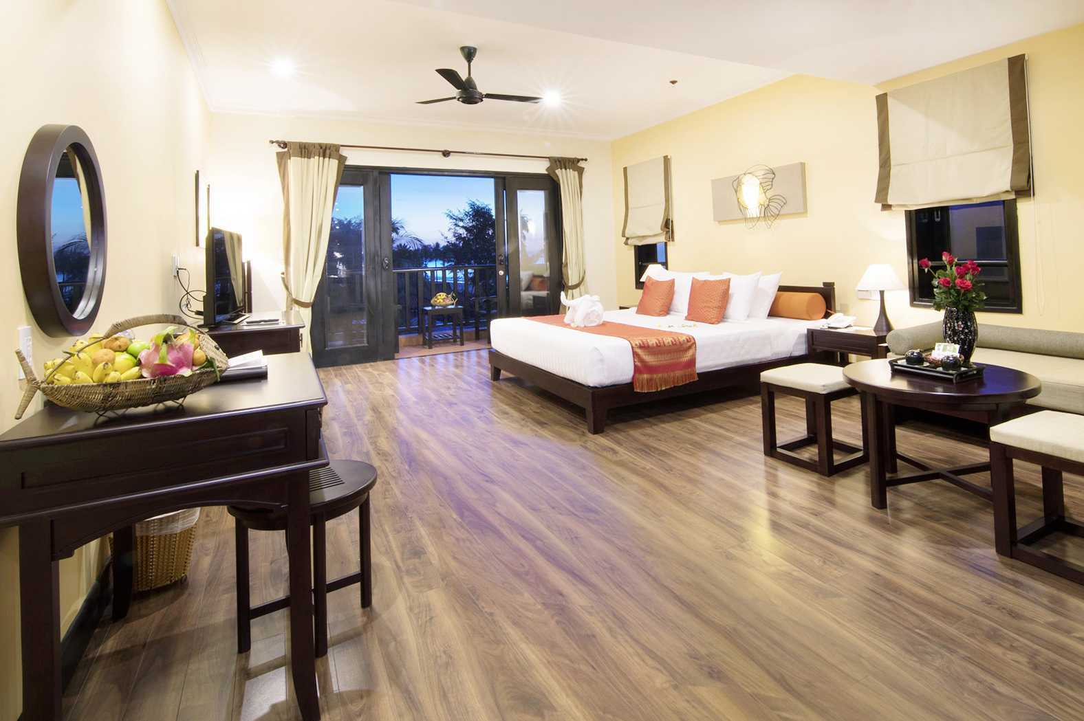 Deluxe-rom på Hotel Seahorse Resort &amp; Spa i Phan Thiet, Vietnam.