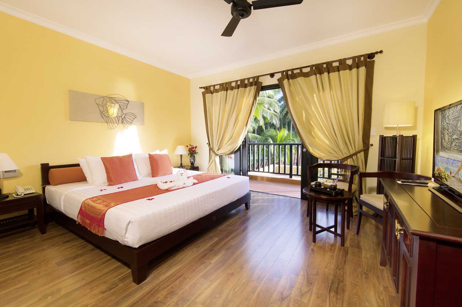 Deluxe-rom på Hotel Seahorse Resort &amp; Spa i Phan Thiet, Vietnam.