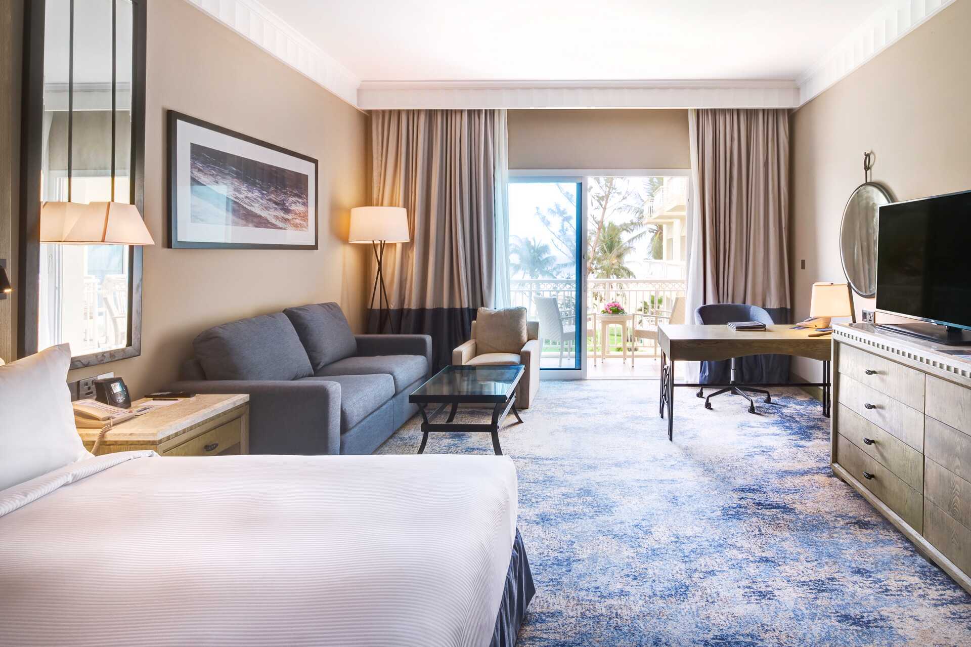 Deluxerom på Hilton Salalah Resort, Oman.