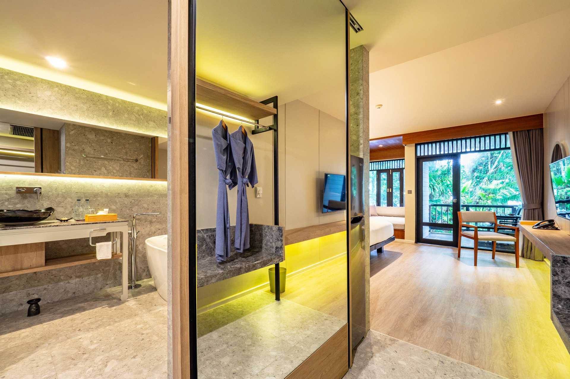 Deluxerom på La Flora Khao Lak i Khao Lak, Thailand.