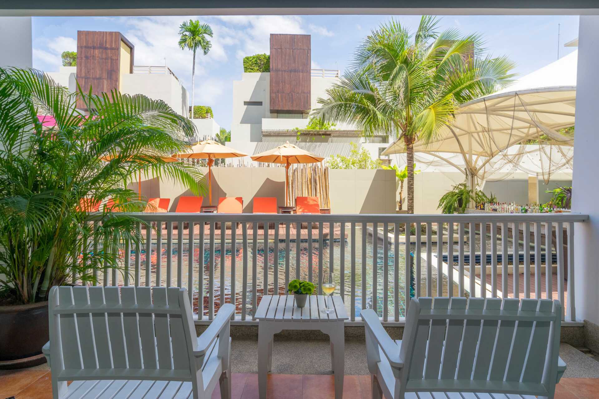 Deluxerom på Loligo Resort Hua Hin, Thailand.