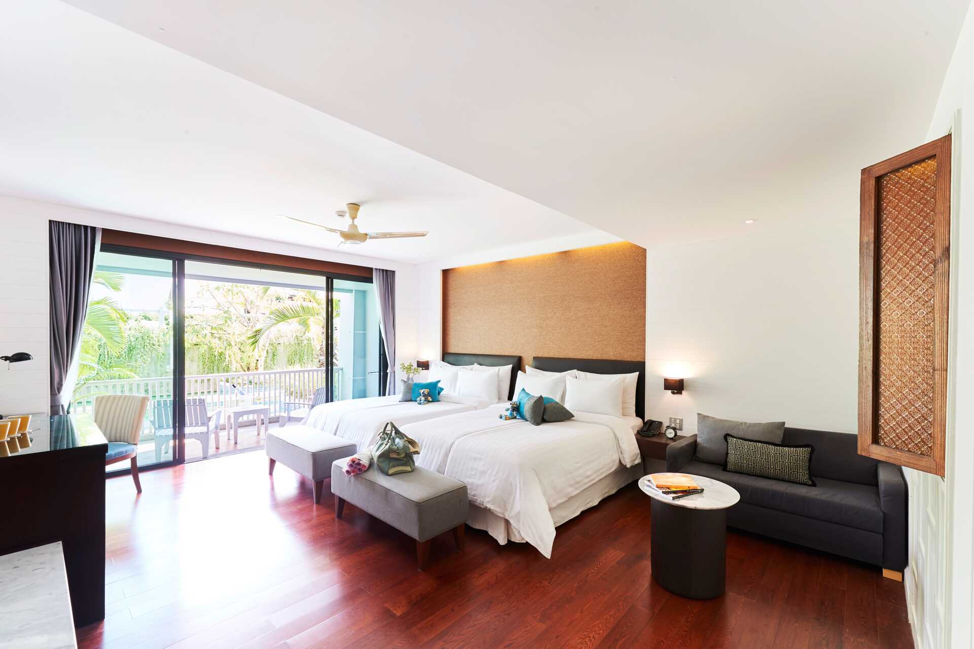 Deluxerom på Loligo Resort Hua Hin, Thailand.