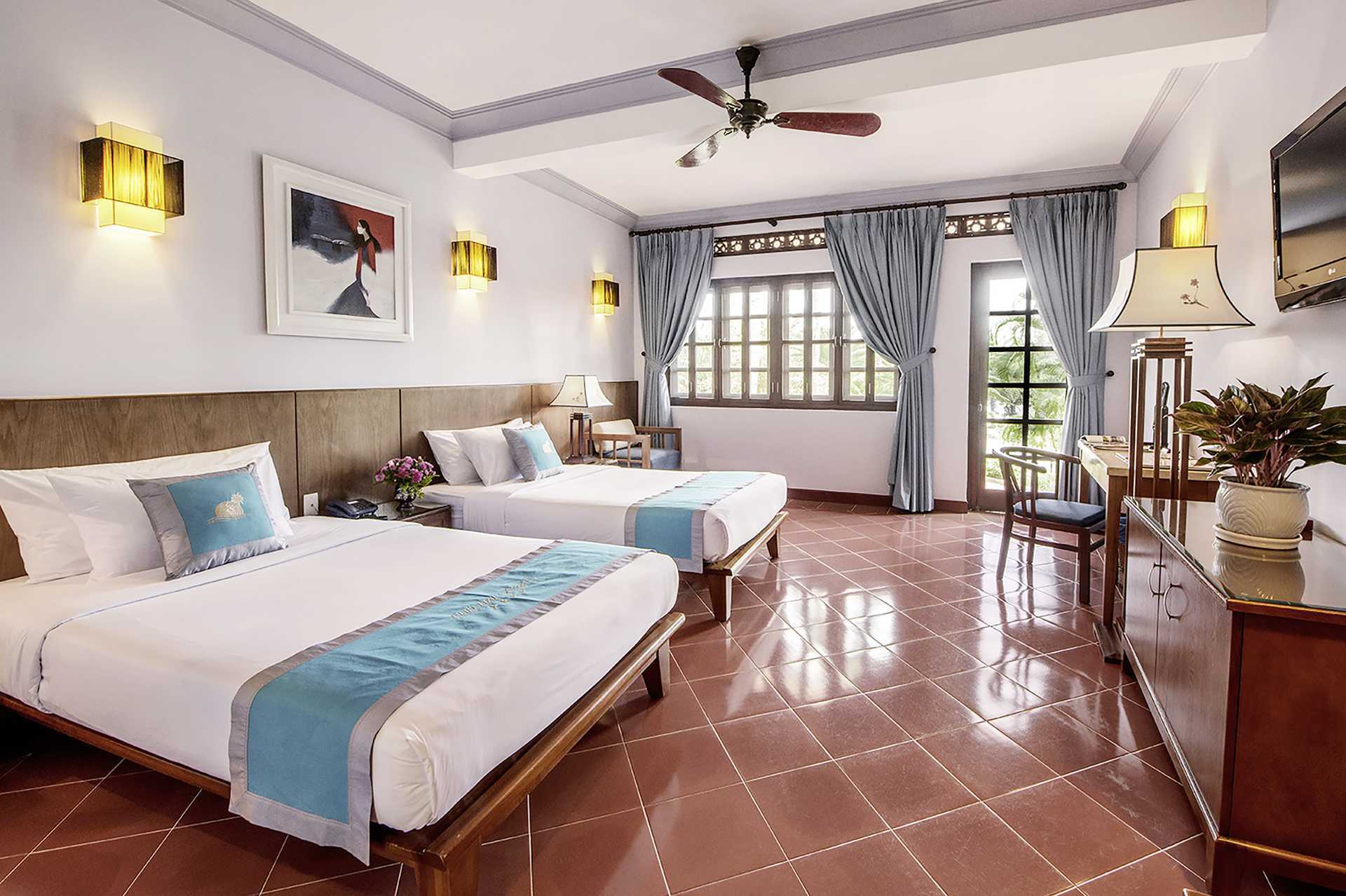 Deluxerom på Phu Hai Resort i Phan Thiet, Vietnam.