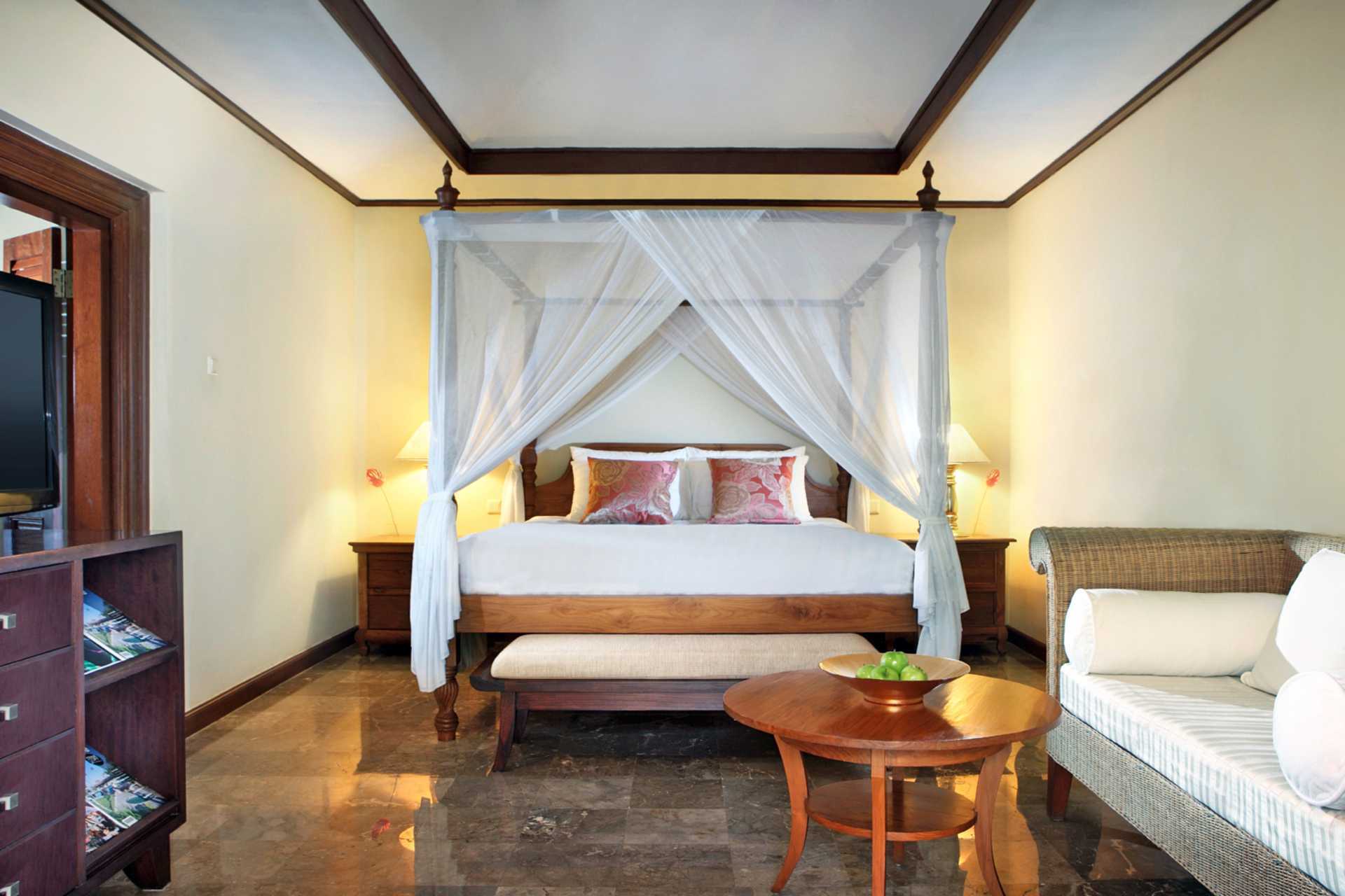 Deluxerom på Puri Santrian i Sanur, Bali.