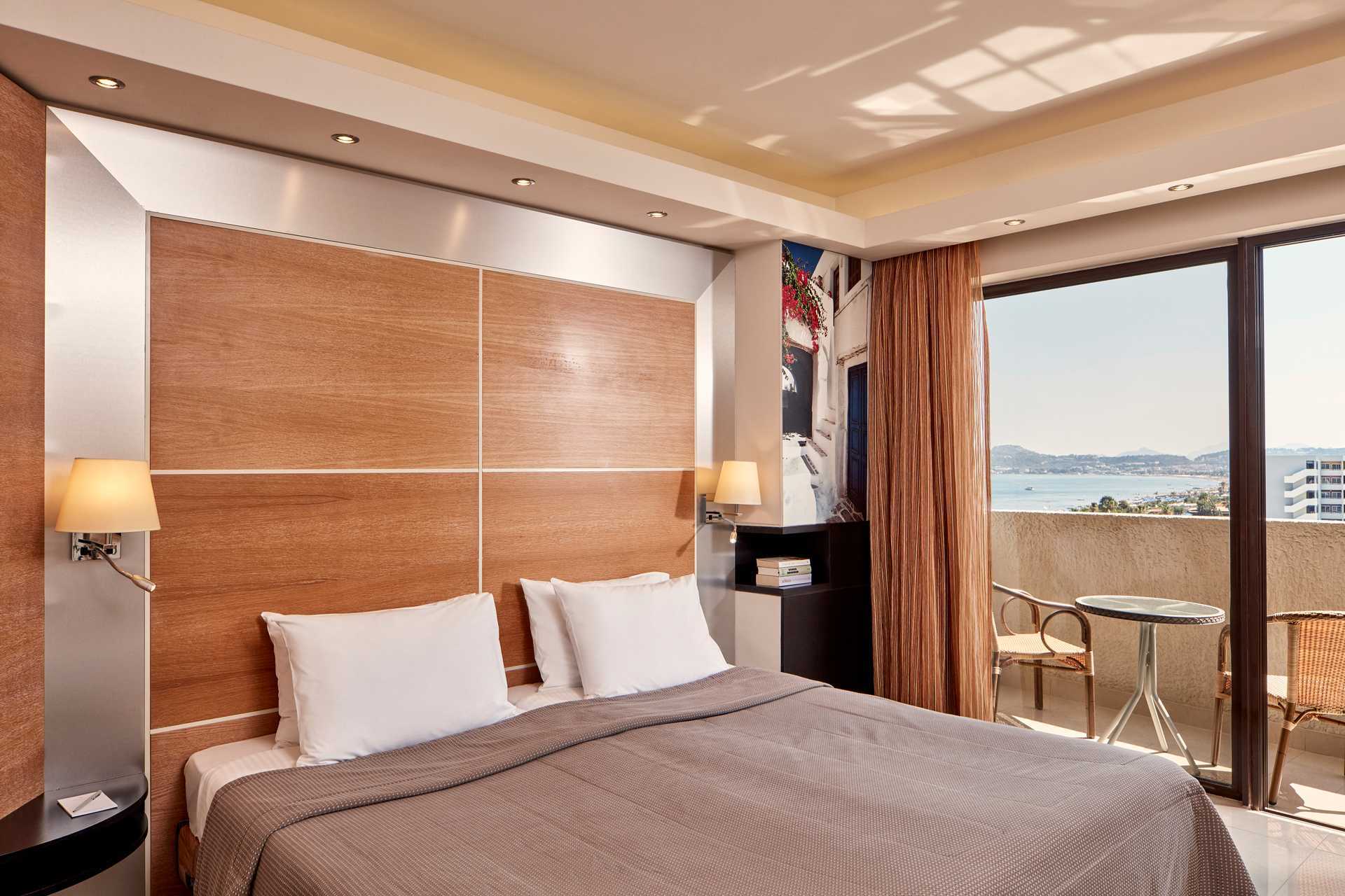 Dobbeltrom med begrenset havutsikt