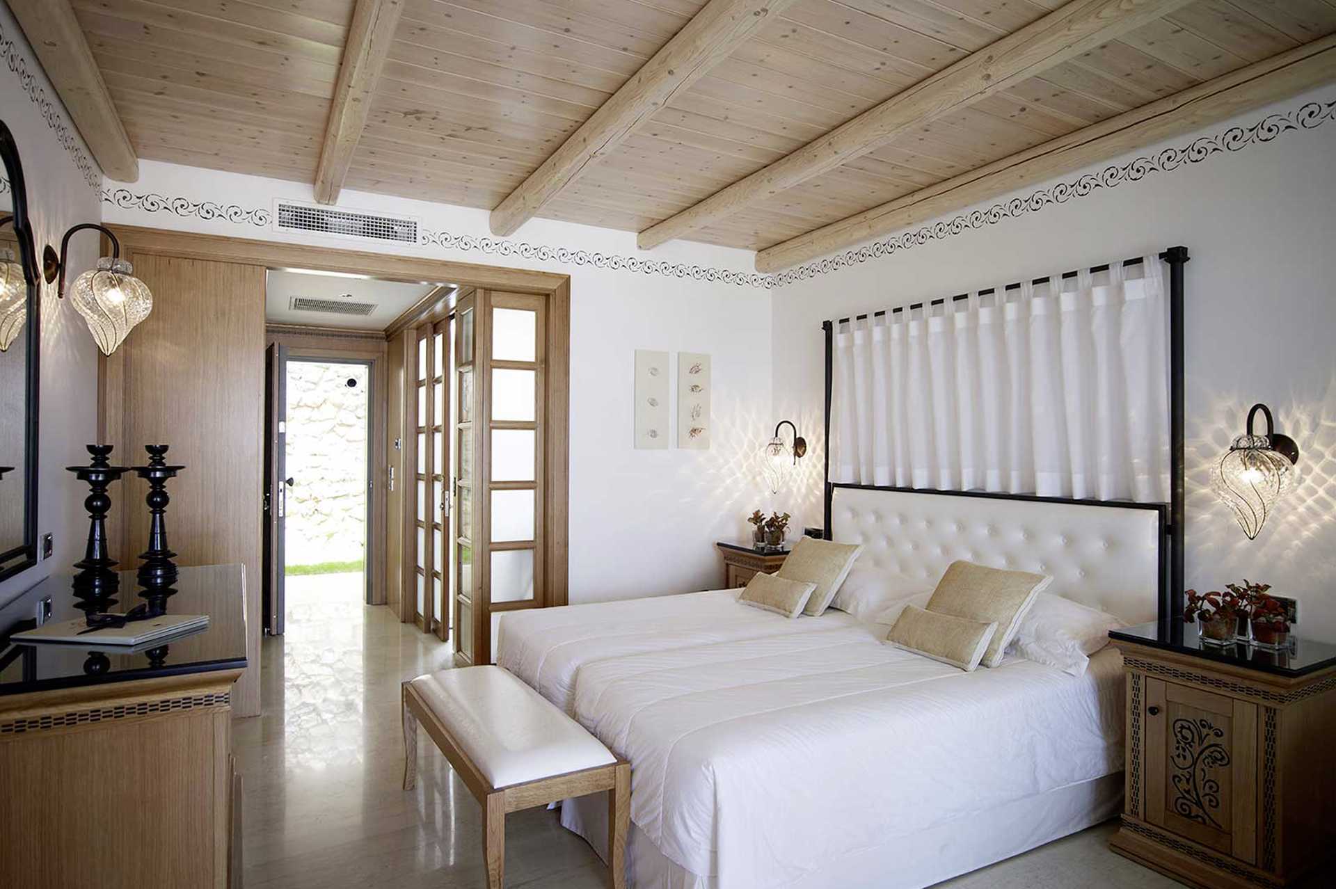 Dobbeltrom med privat basseng på Blue Dones Mitsis Hotels på Kos.