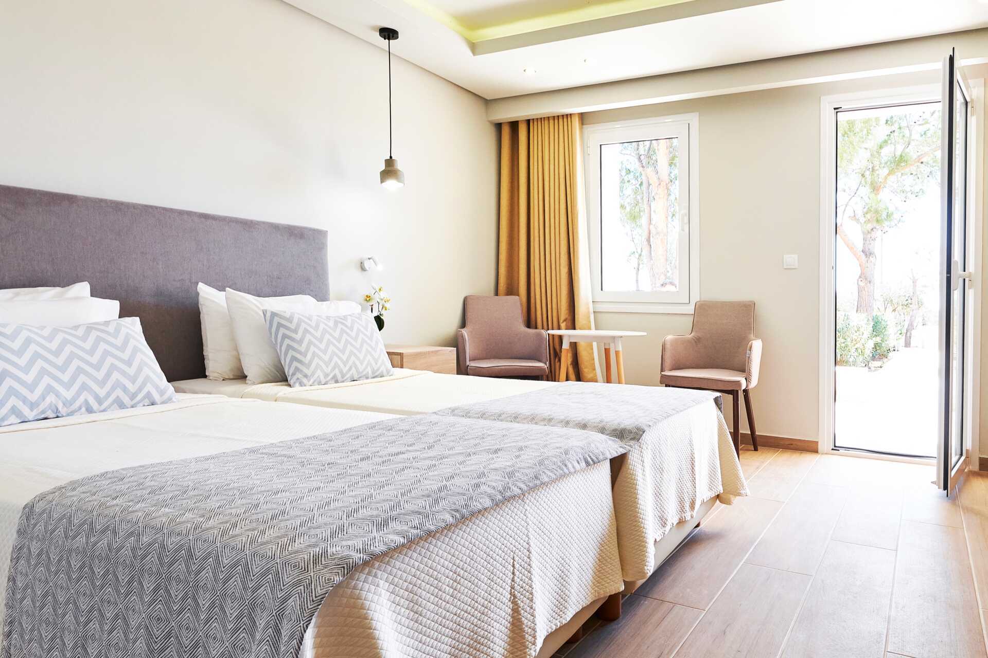 Dobbeltrom på Almyra Hotel &amp; Village i Ierapetra på Kreta, Hellas.