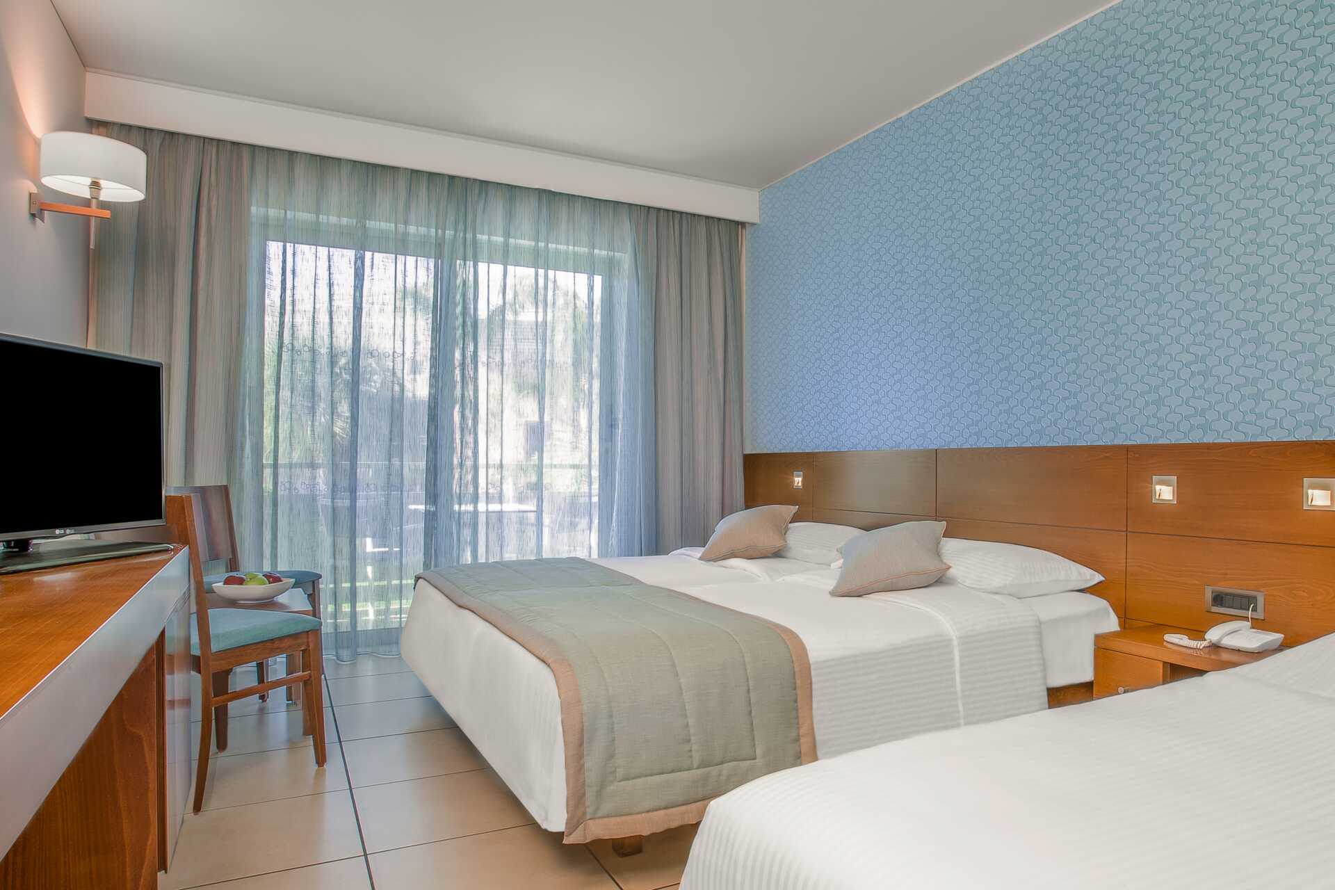 Dobbeltrom på Blue Lagoon Resort i Lambi på Kos.