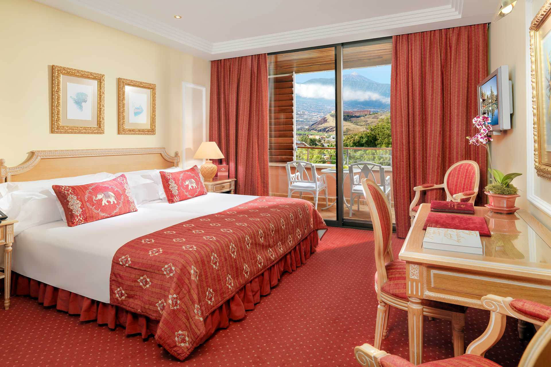 Dobbeltrom på hotell Botanico i Puerto de la Cruz, Tenerife.