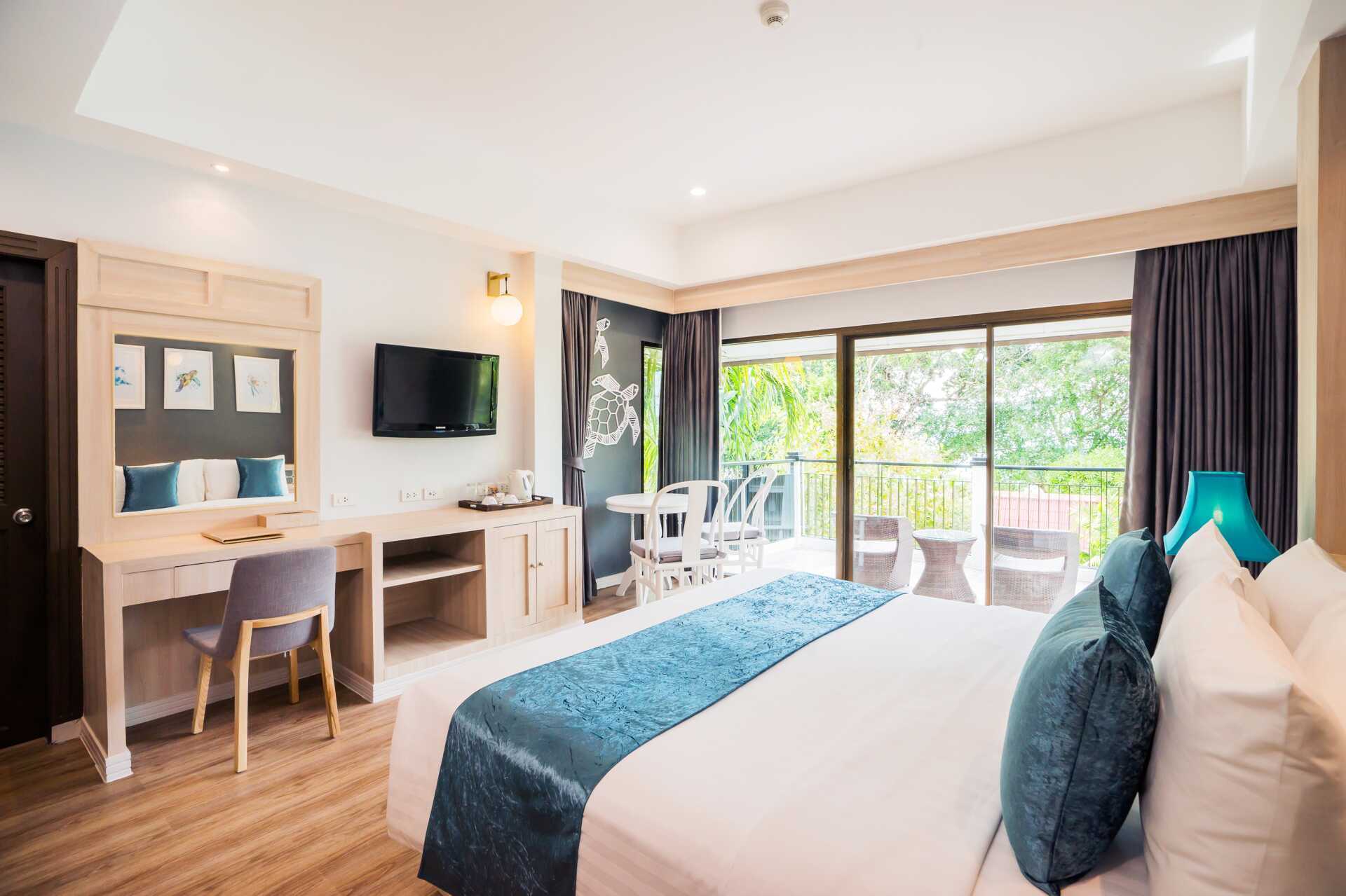 Dobbeltrom på Khaolak Emerald Beach Resort i Khao Lak.