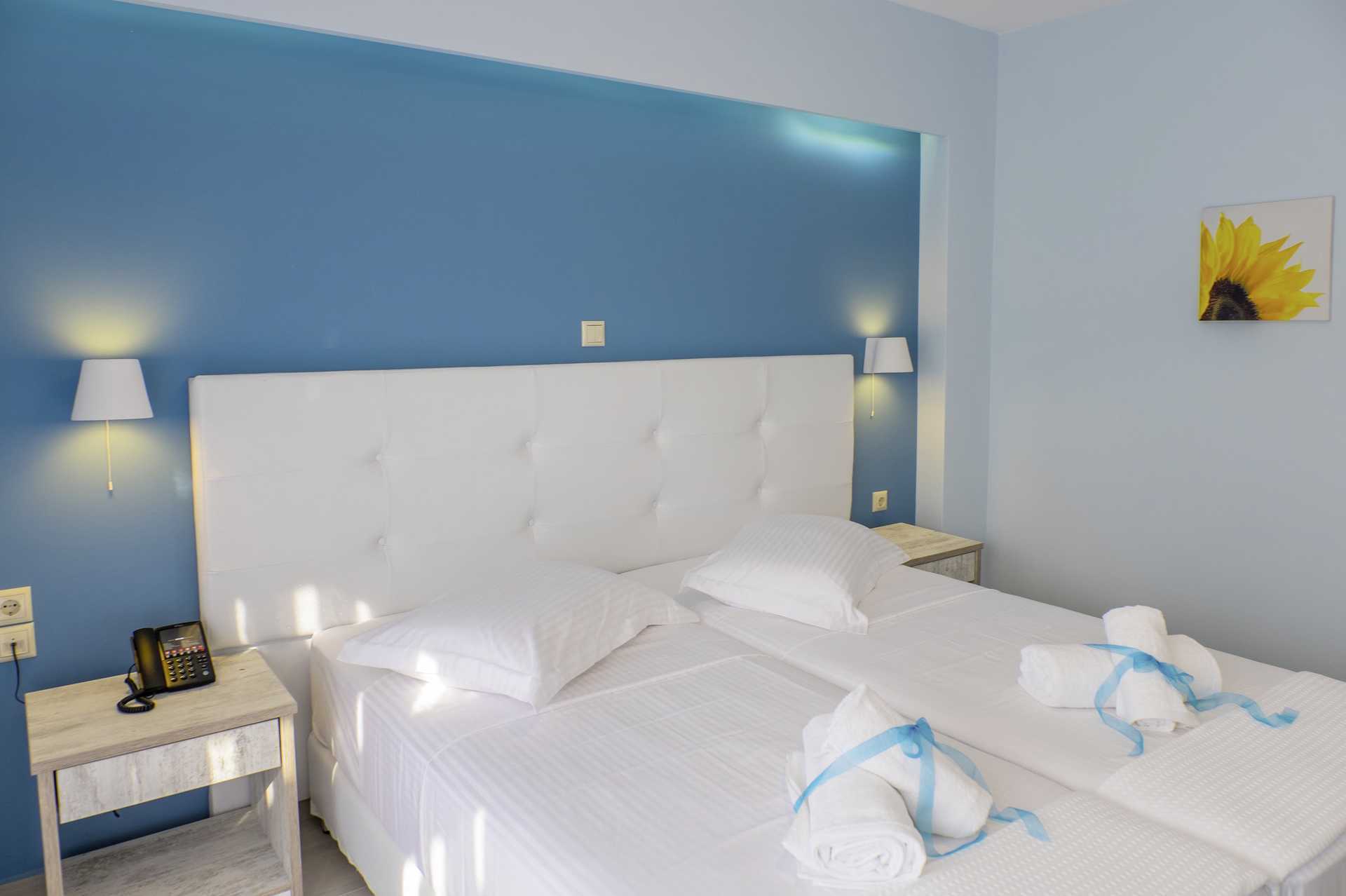 Dobbeltrom på Must i Kanali, Hellas.