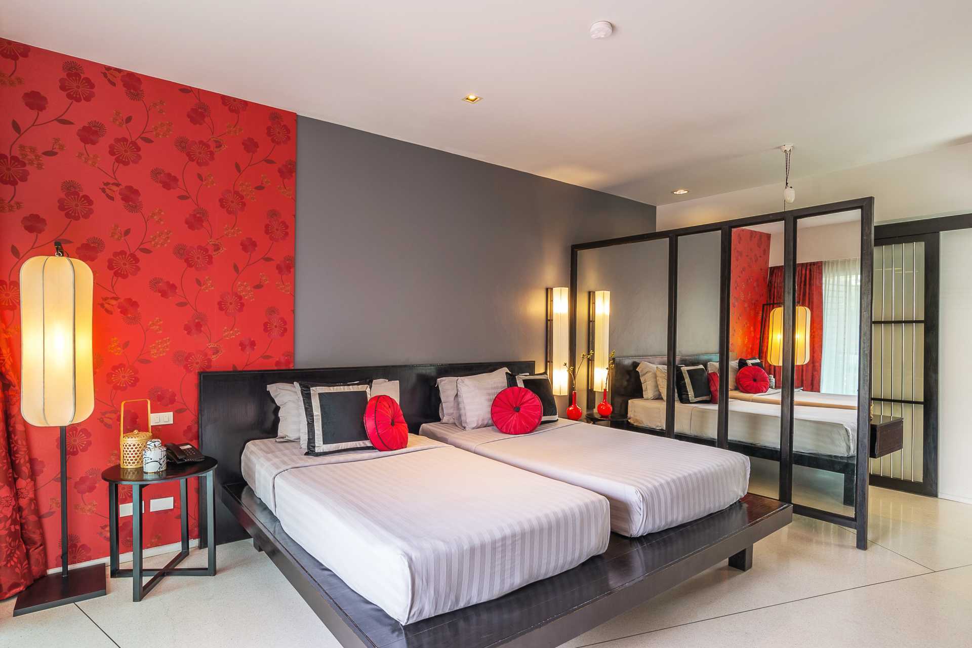 Dobbeltrom på Red Ginger Chic Resort i Krabi, Thailand.