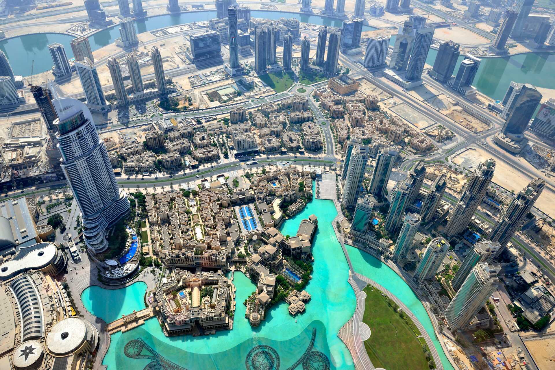 Utsikten fra Burj Khalifa