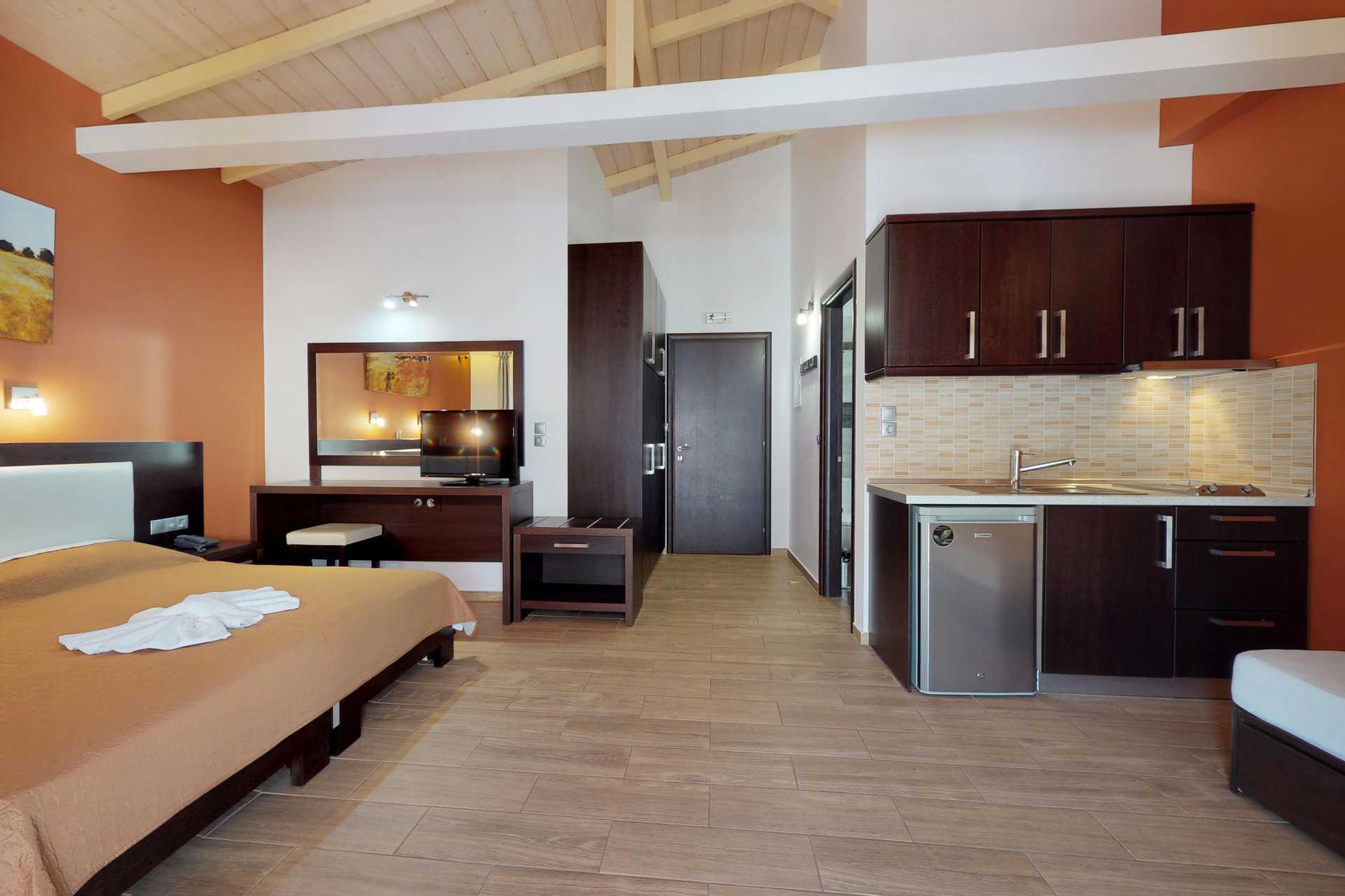 Ettromsleilighet deluxe uten havutsikt