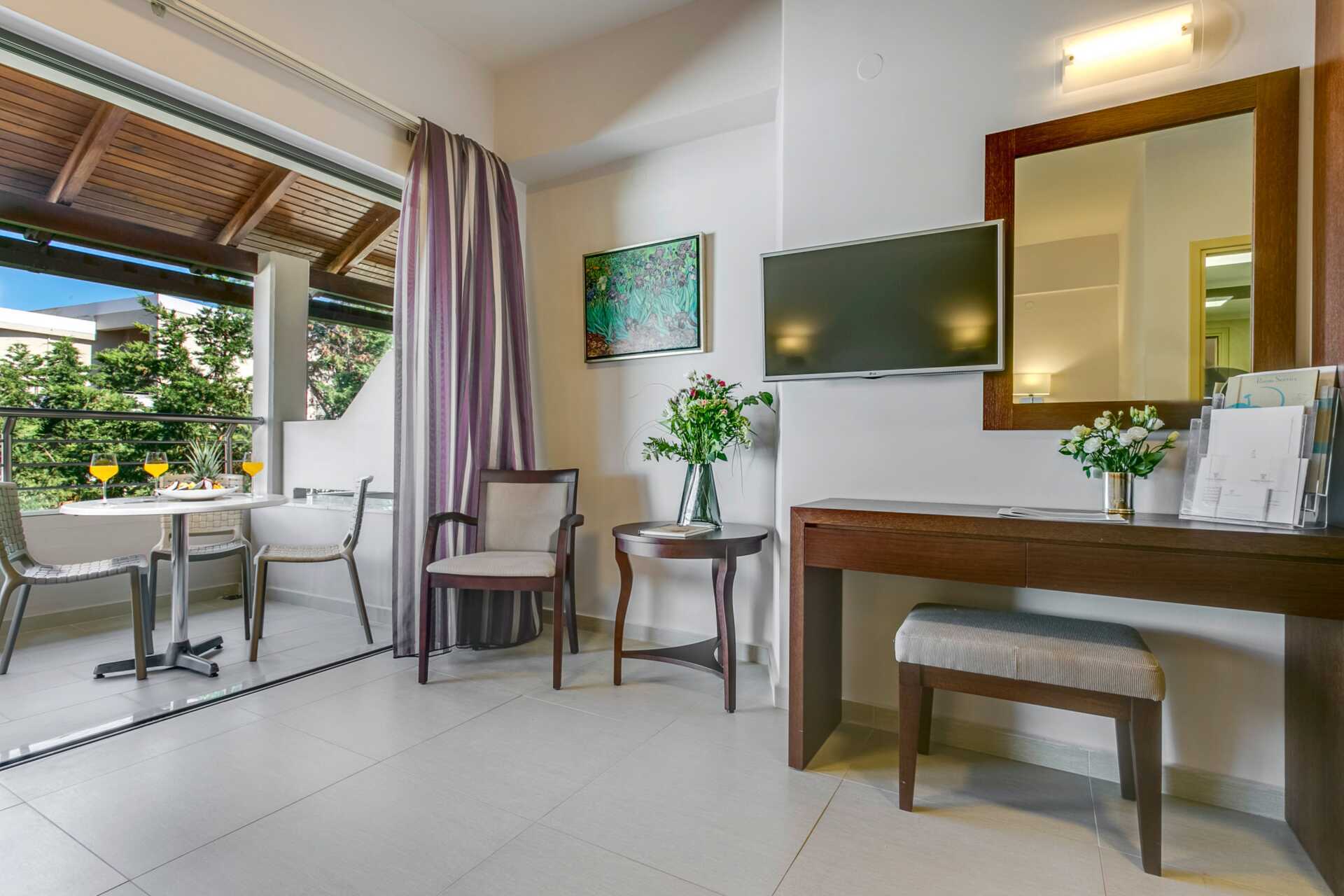 Ettromsleilighet på Casa di Porto på Kreta, Hellas.