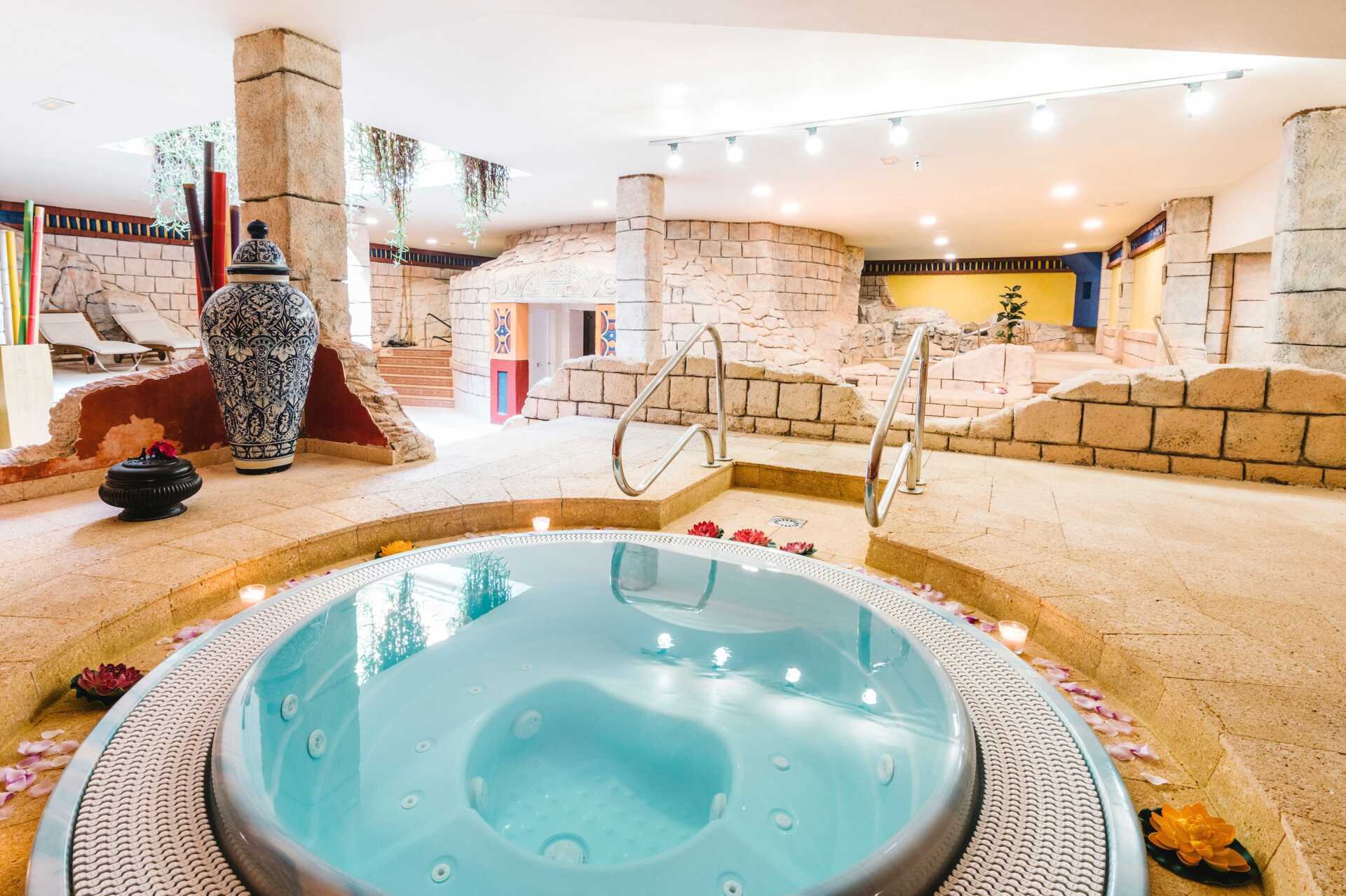 Spa på Villa Cortés i Playa de las Americas, Tenerife.