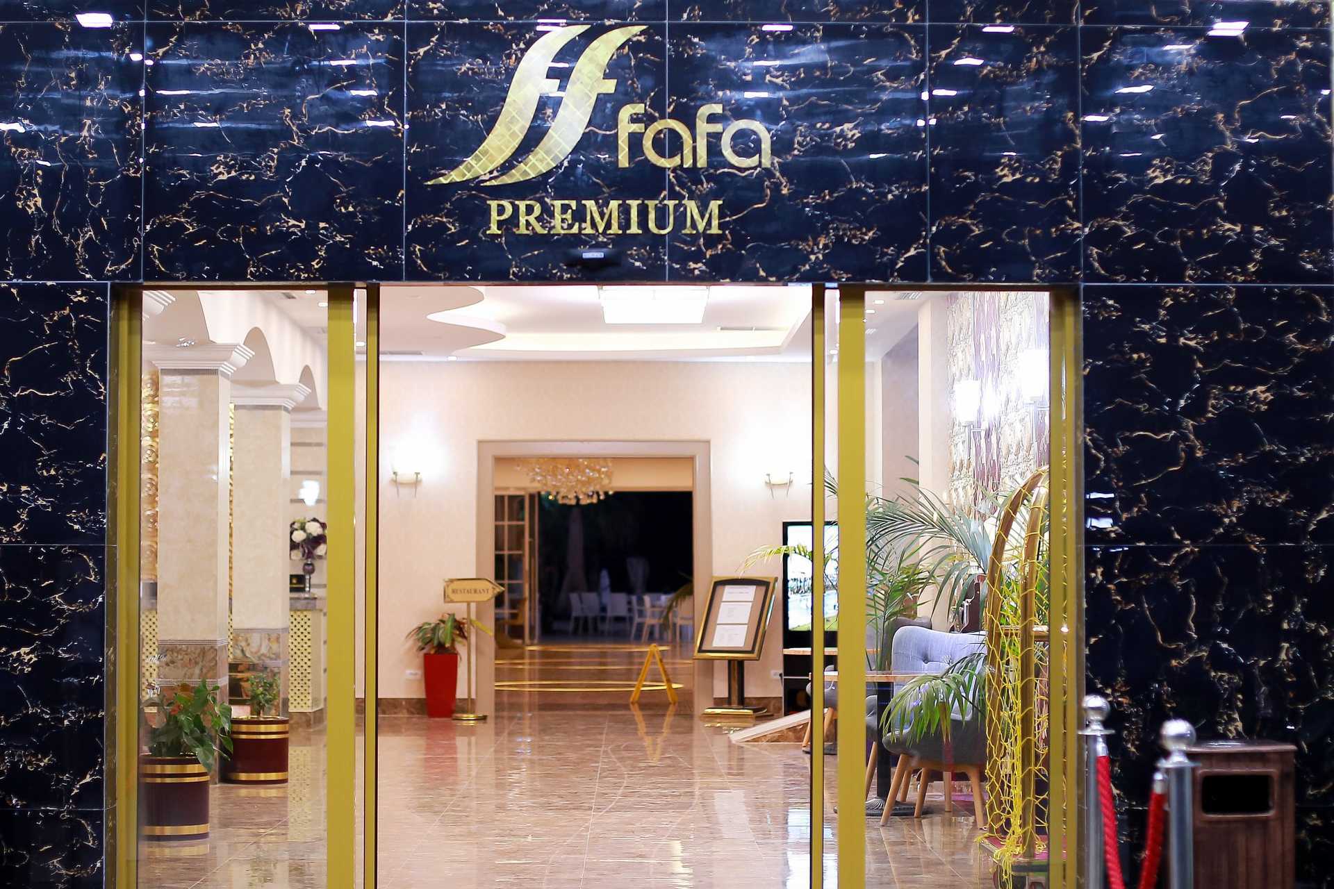Hotell Fafa Premium på Durres Riviera i Albania.