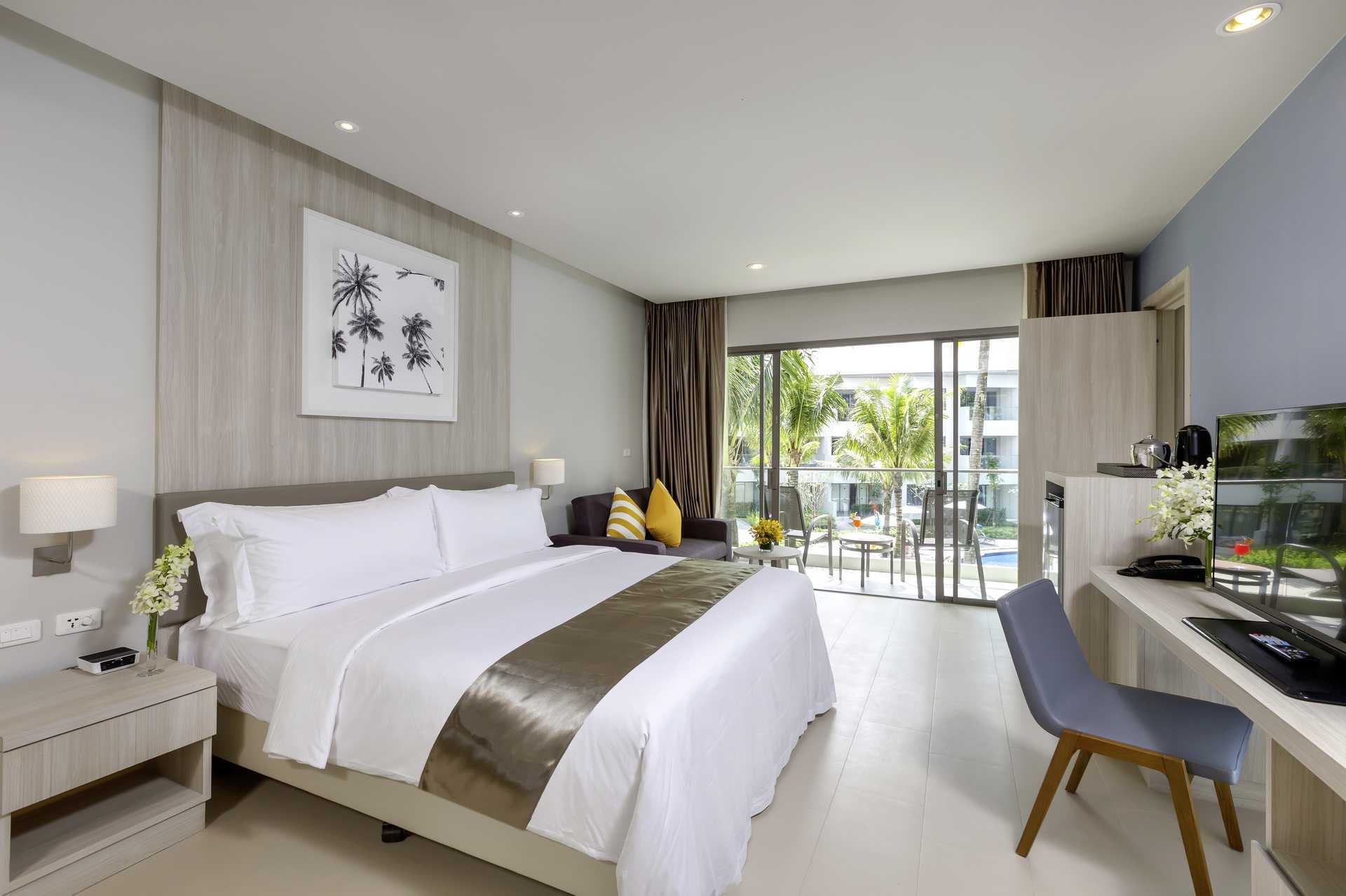 Familierom med fire ordinære senger på X10 Khao Lak, Thailand.