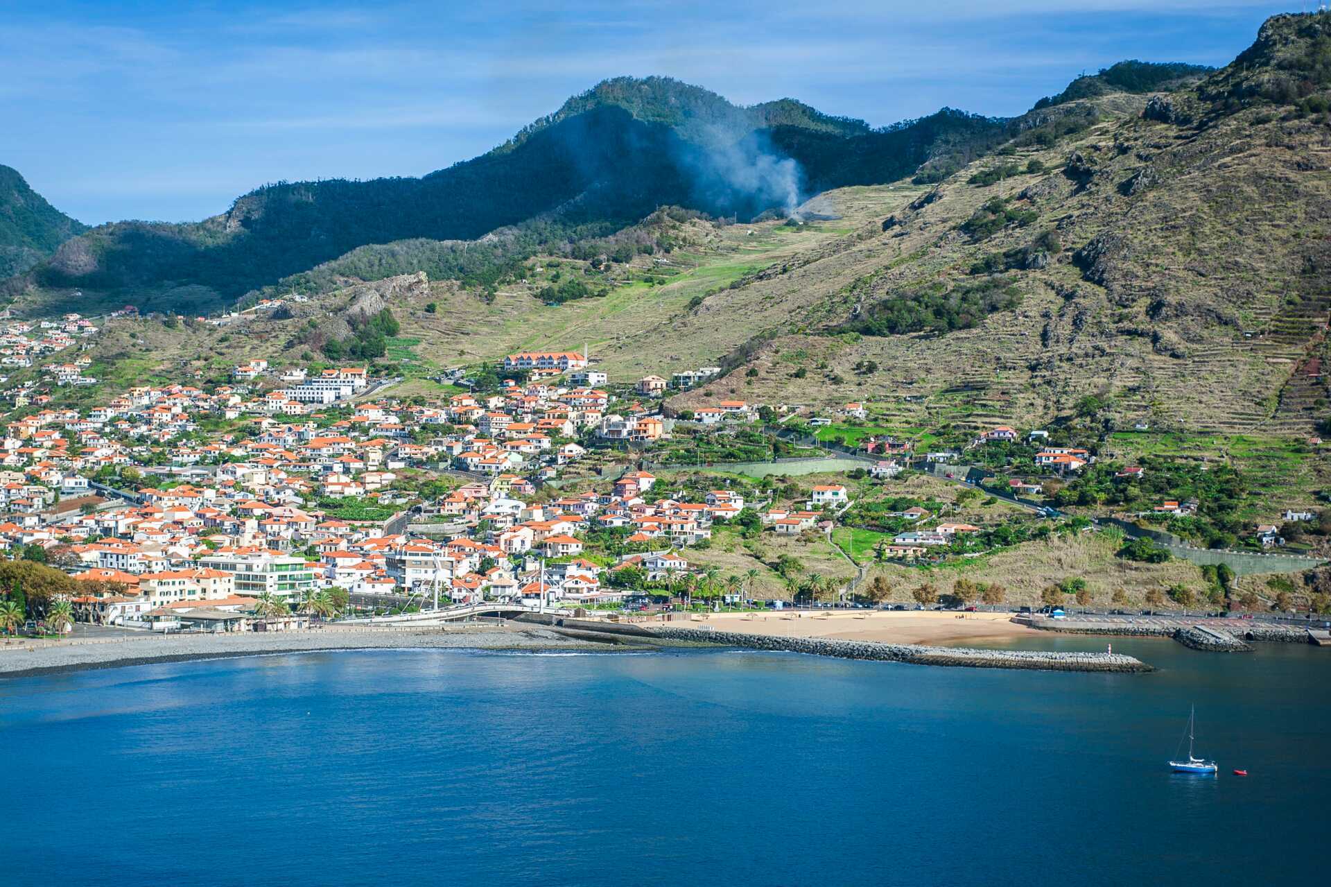Funchal på Madeira i Portugal.