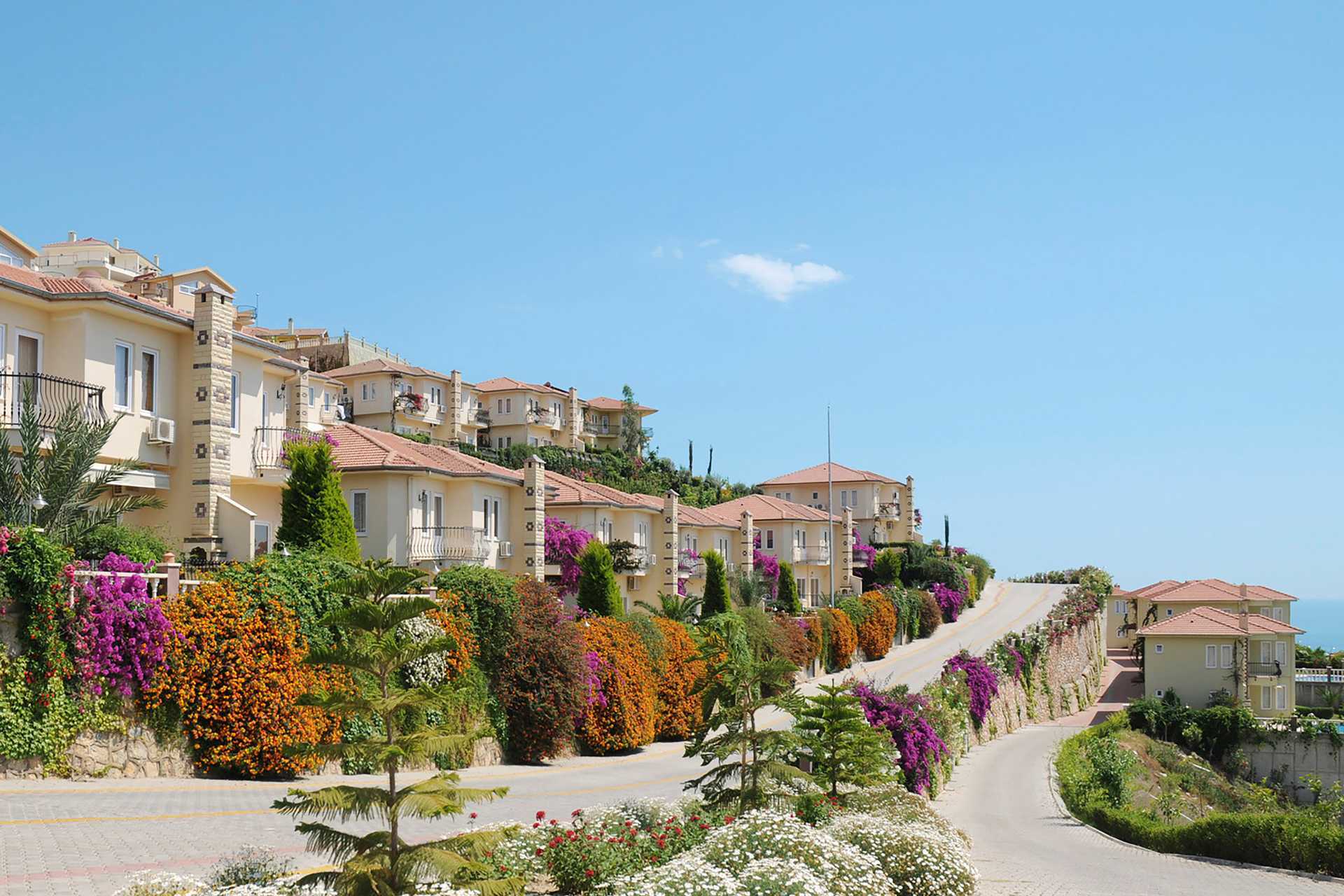 Goldcity Holiday Resort i Alanya, Tyrkia.