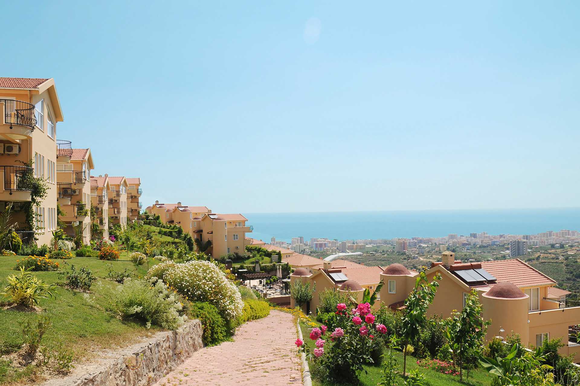 Goldcity Holiday Resort i Alanya, Tyrkia.