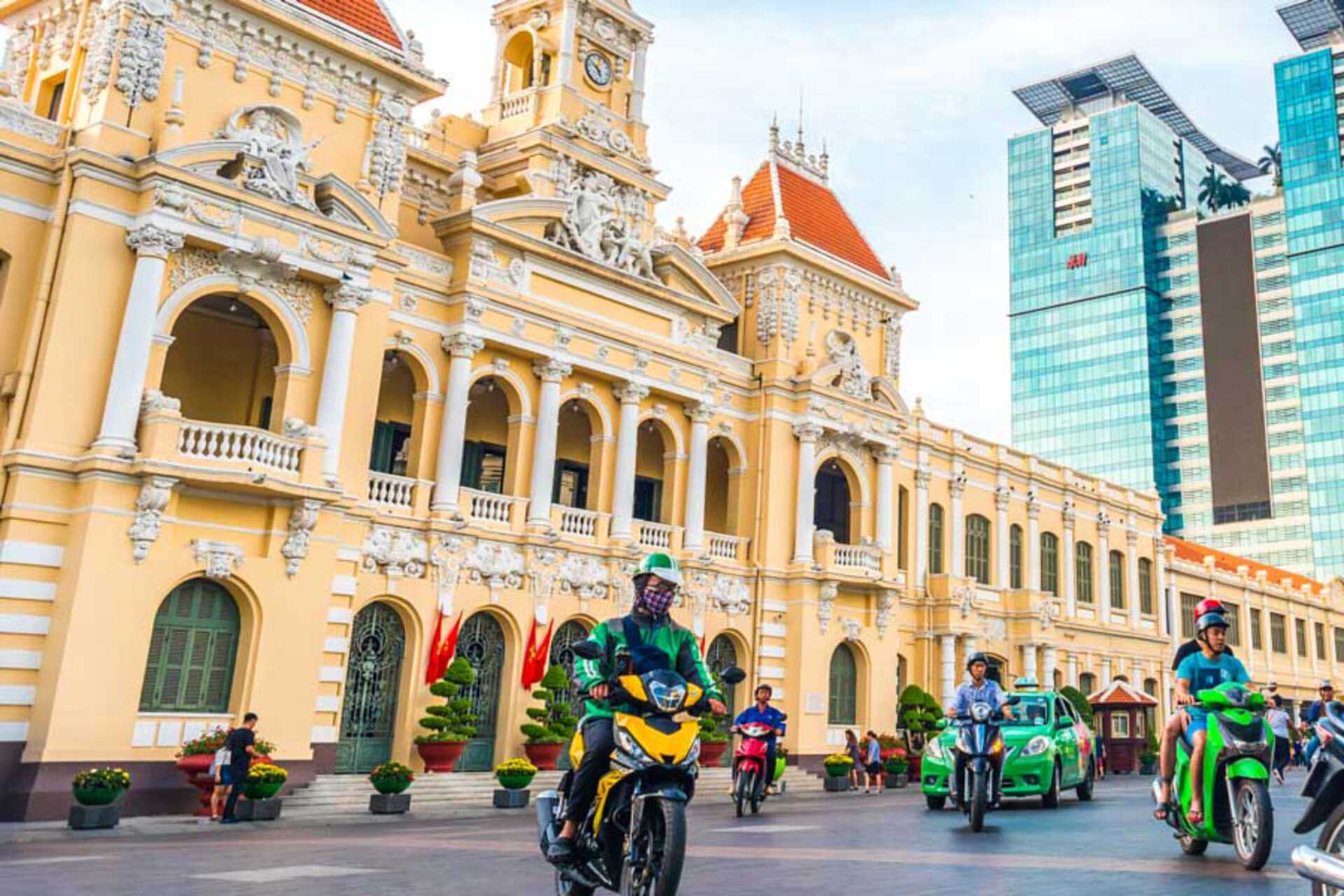 Heldag i Ho Chi Minh-byen